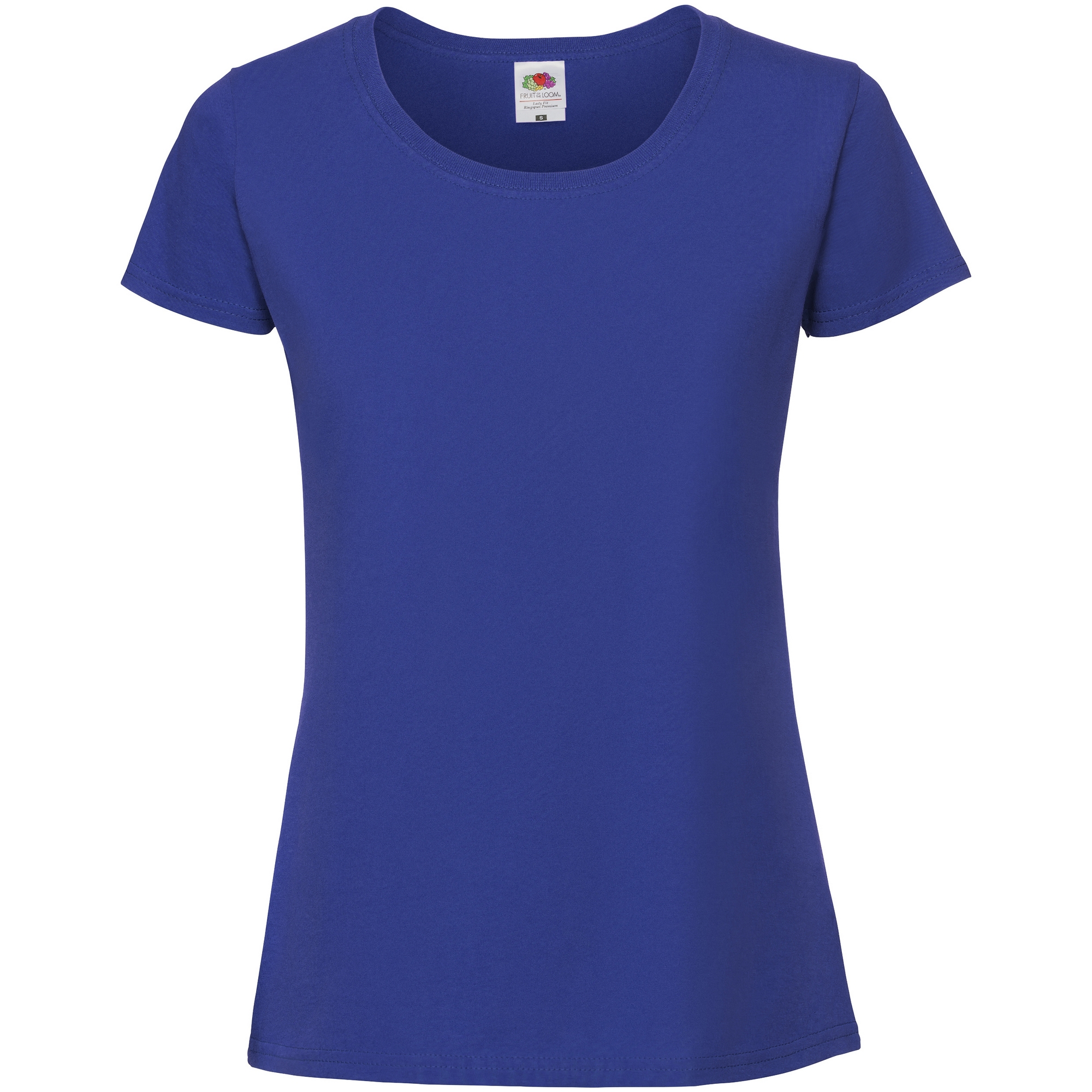 Camiseta De Ajuste Premium Fruit Of The Loom - azul - 
