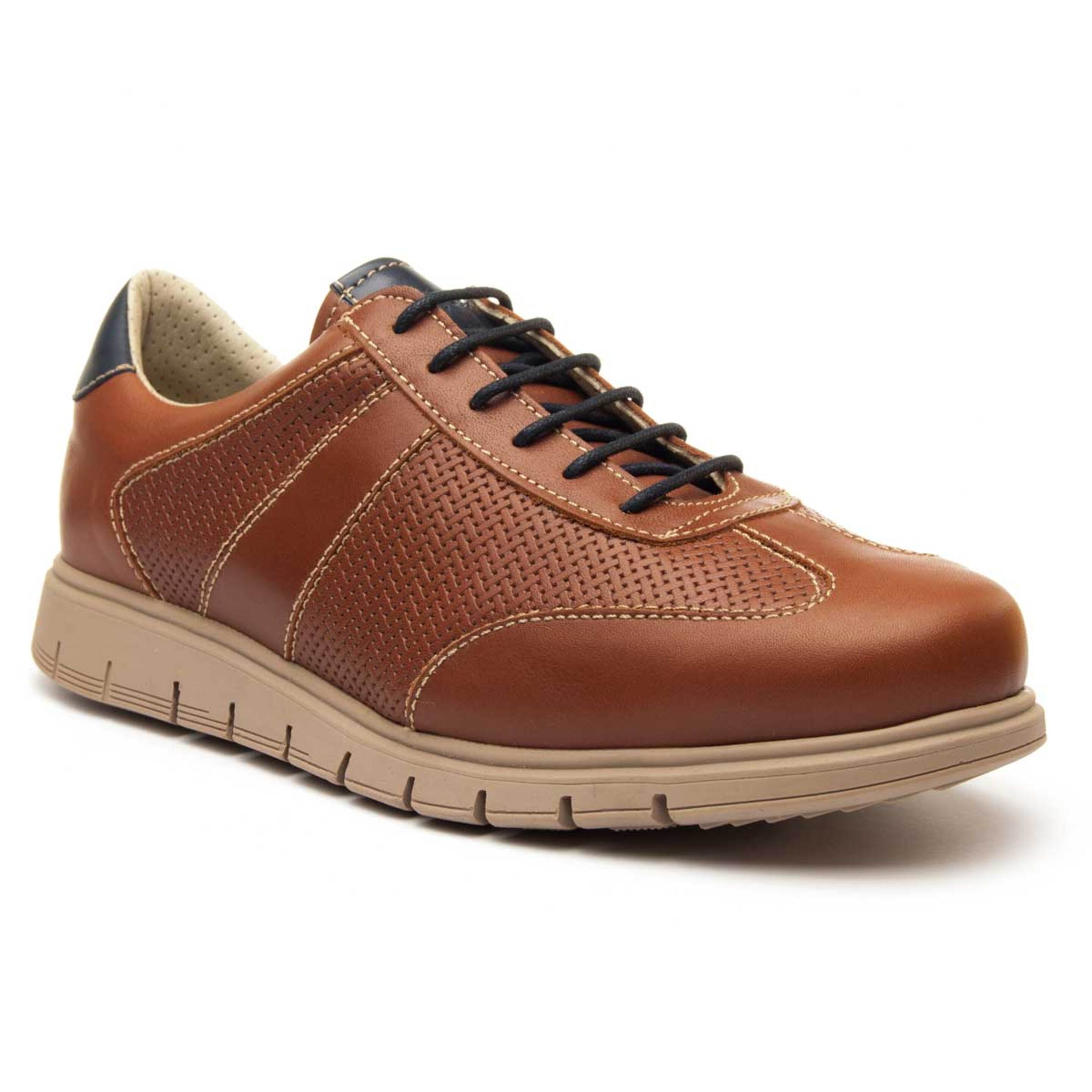 Sneaker Casual Sneakfor3 Purapiel