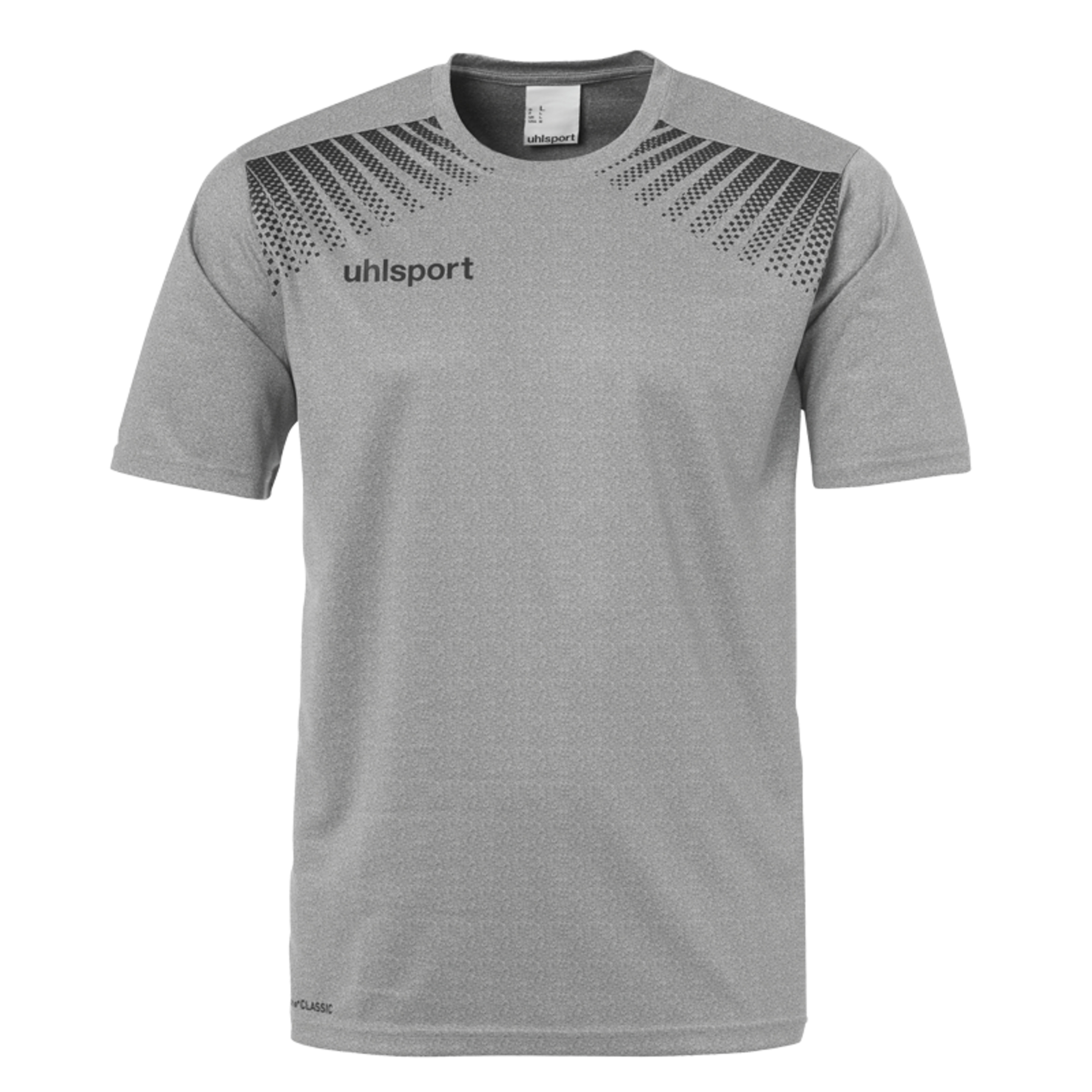 Goal Polyester Training T-shirt Gris Oscuro Mezcla/negro Uhlsport