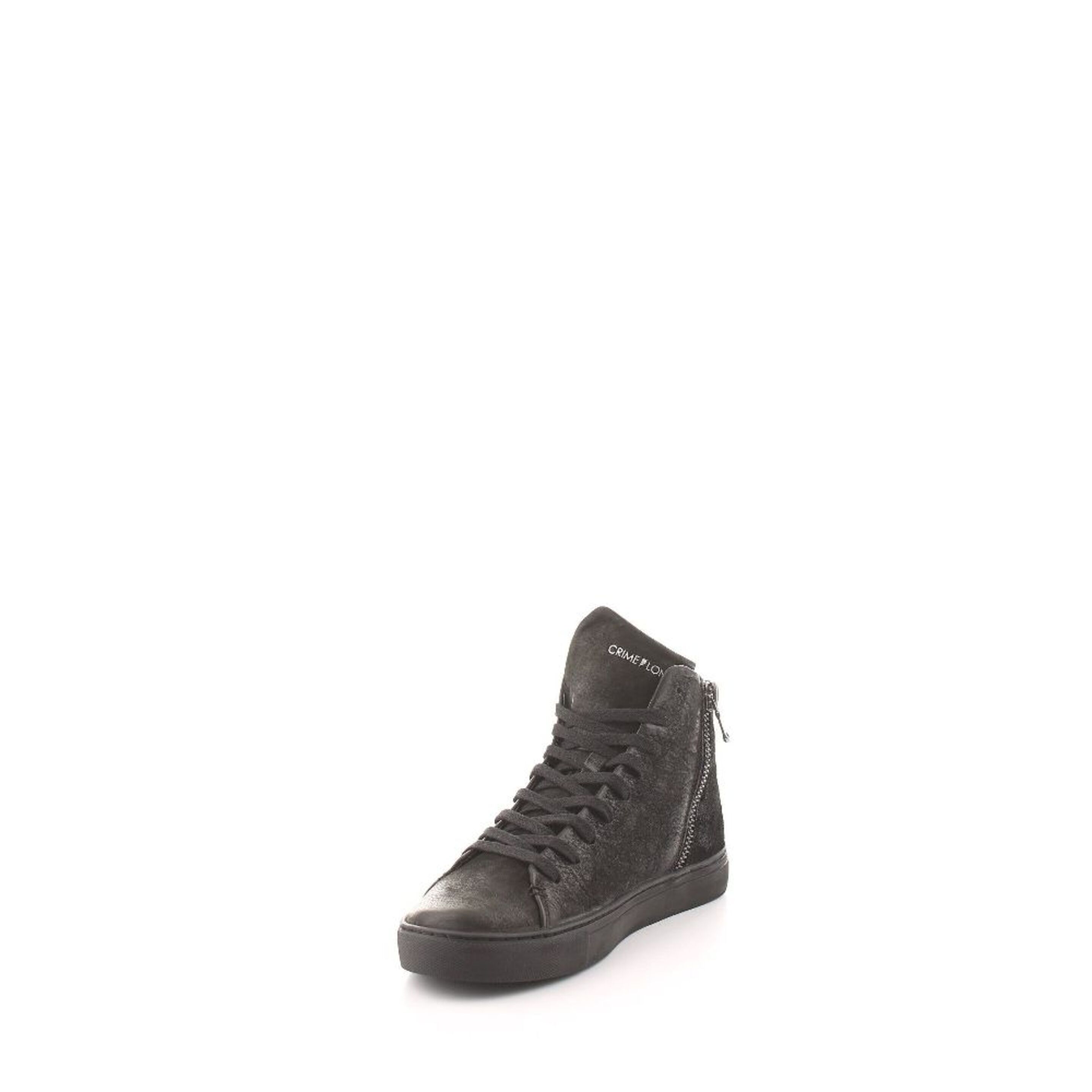 Zapatillas Altas Cuero Crime London 1167020black