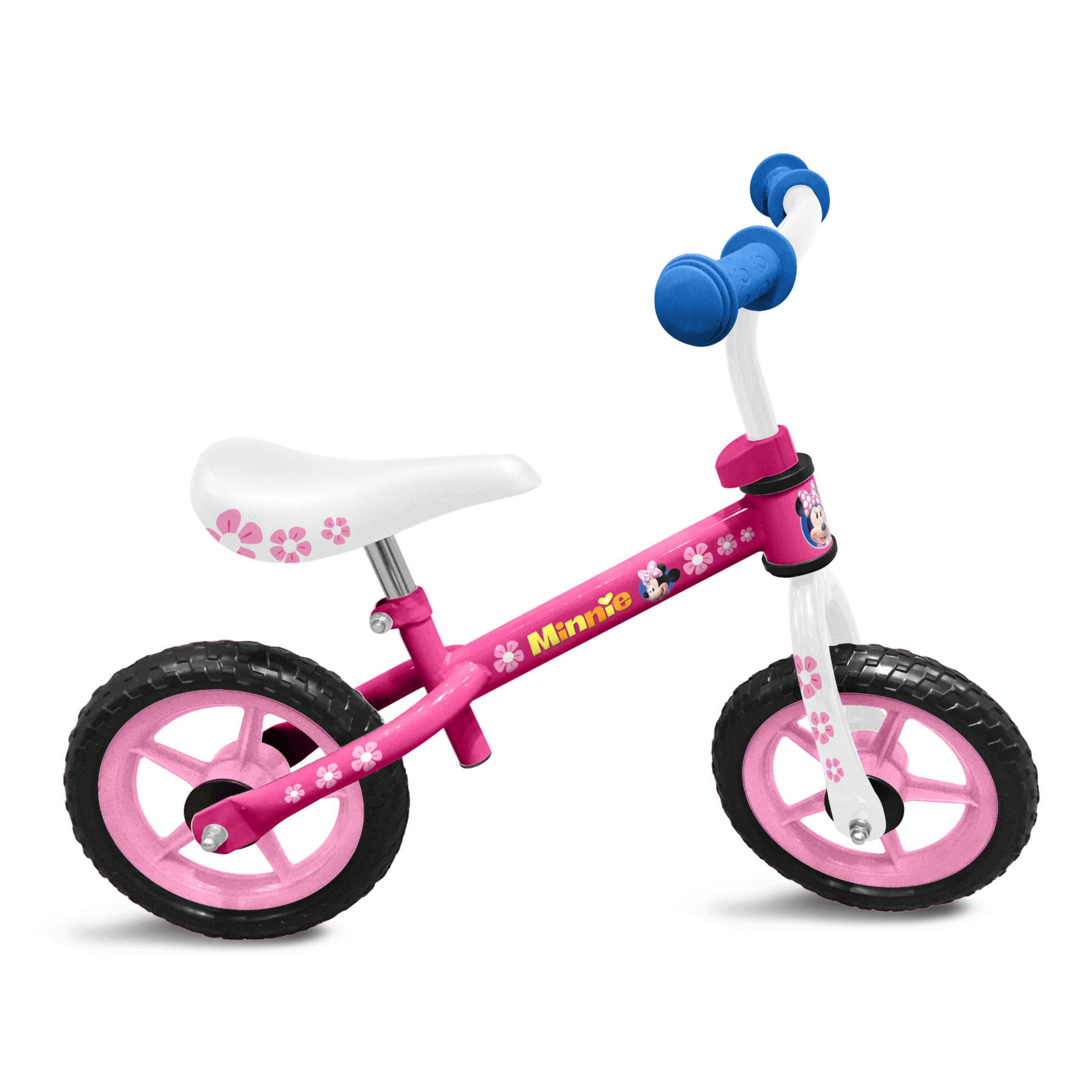 Bicicleta Equilibrio Menina 10 Polegadas Minnie Mouse 2-4 Anos