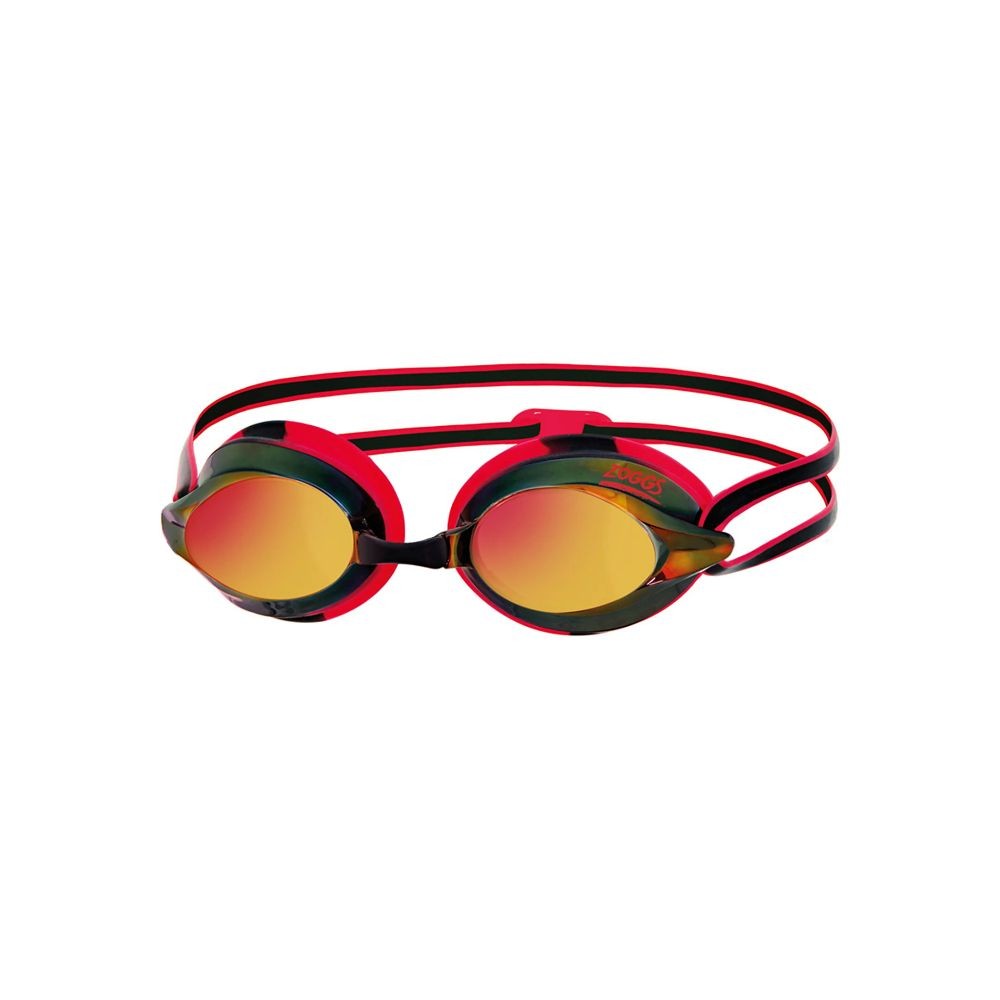 Óculos De Natação Racespex Mirror Preto/vermelho Zoggs