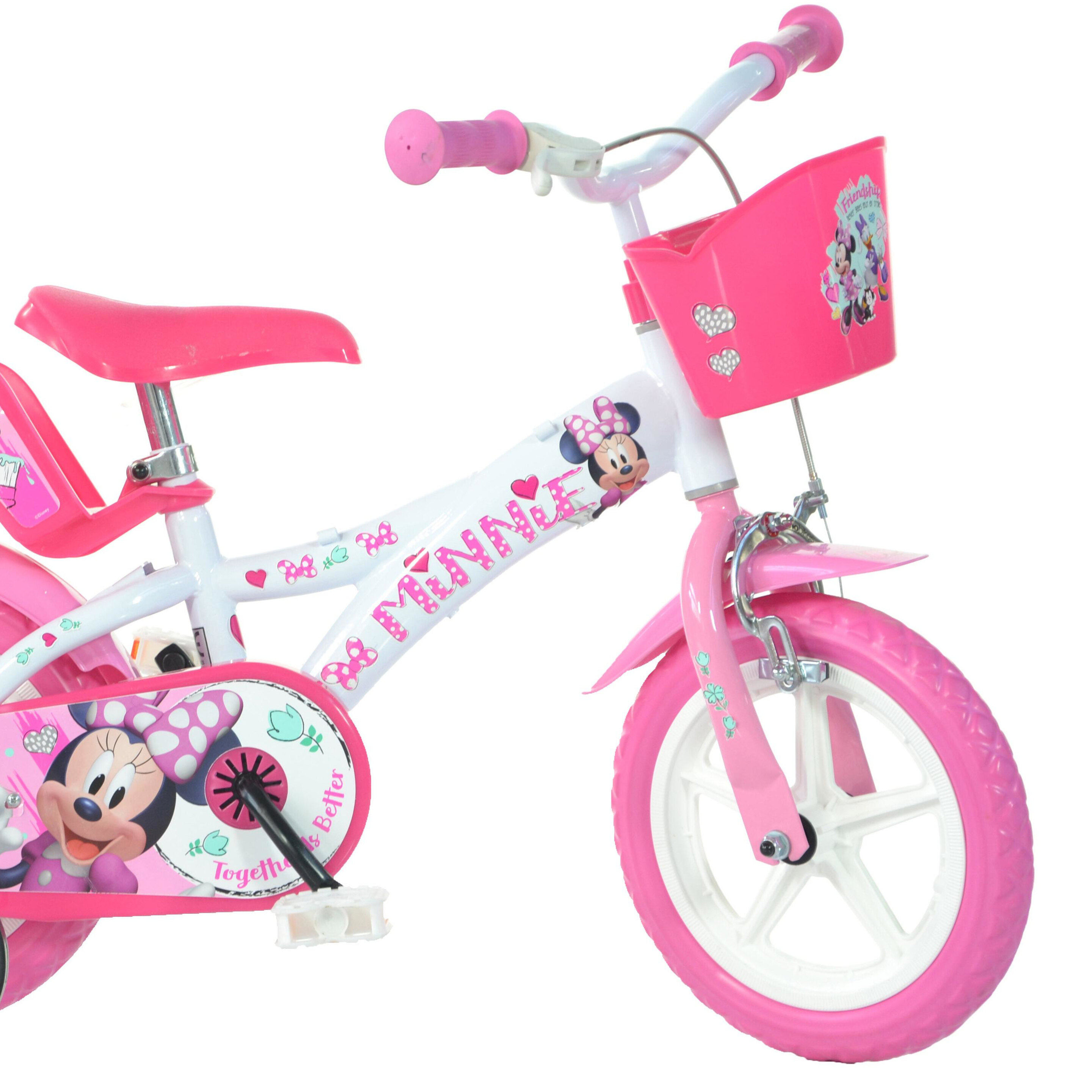 Bicicleta Infantil Minnie Mouse 12 Pulgadas