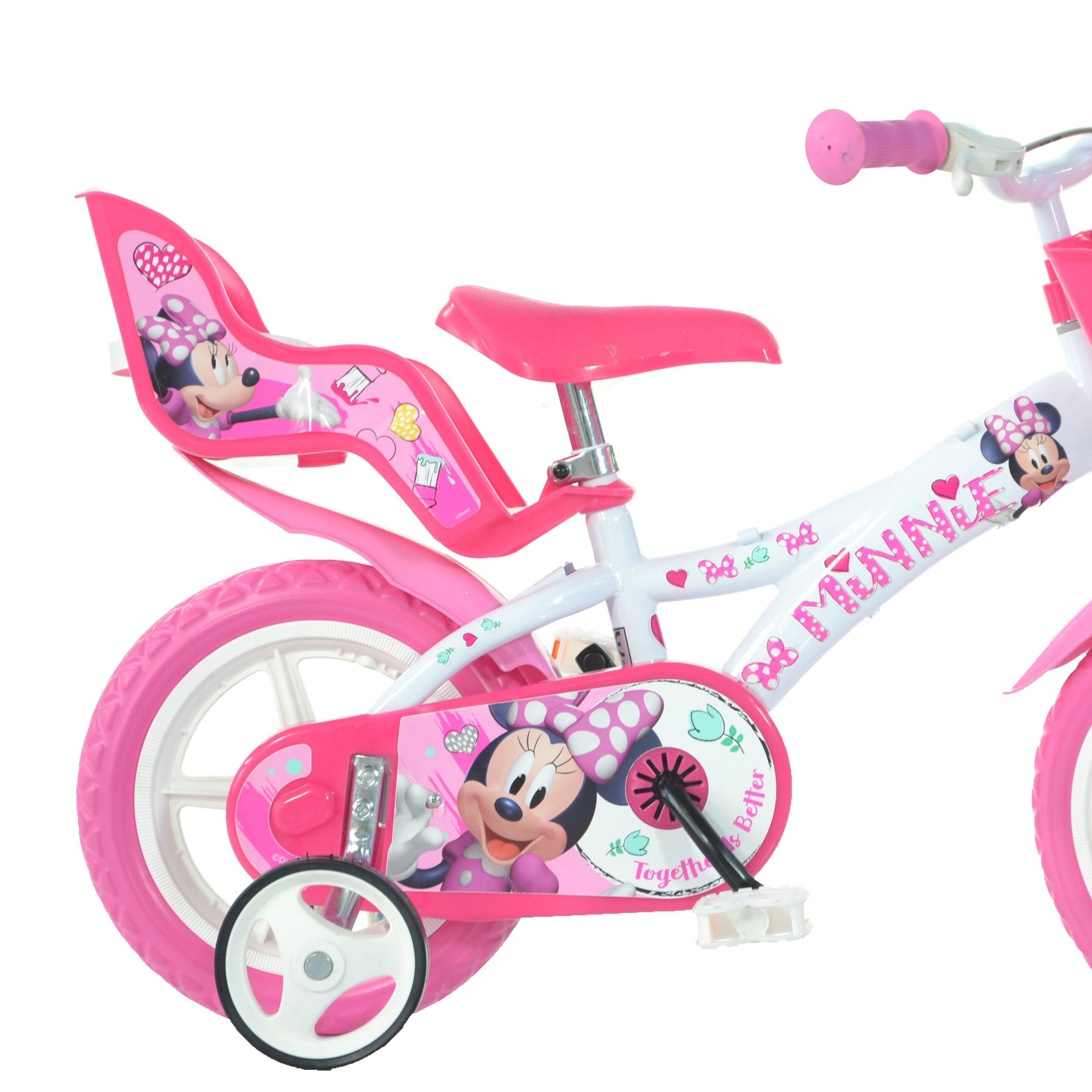 Bicicleta Infantil Minnie Mouse 12 Pulgadas