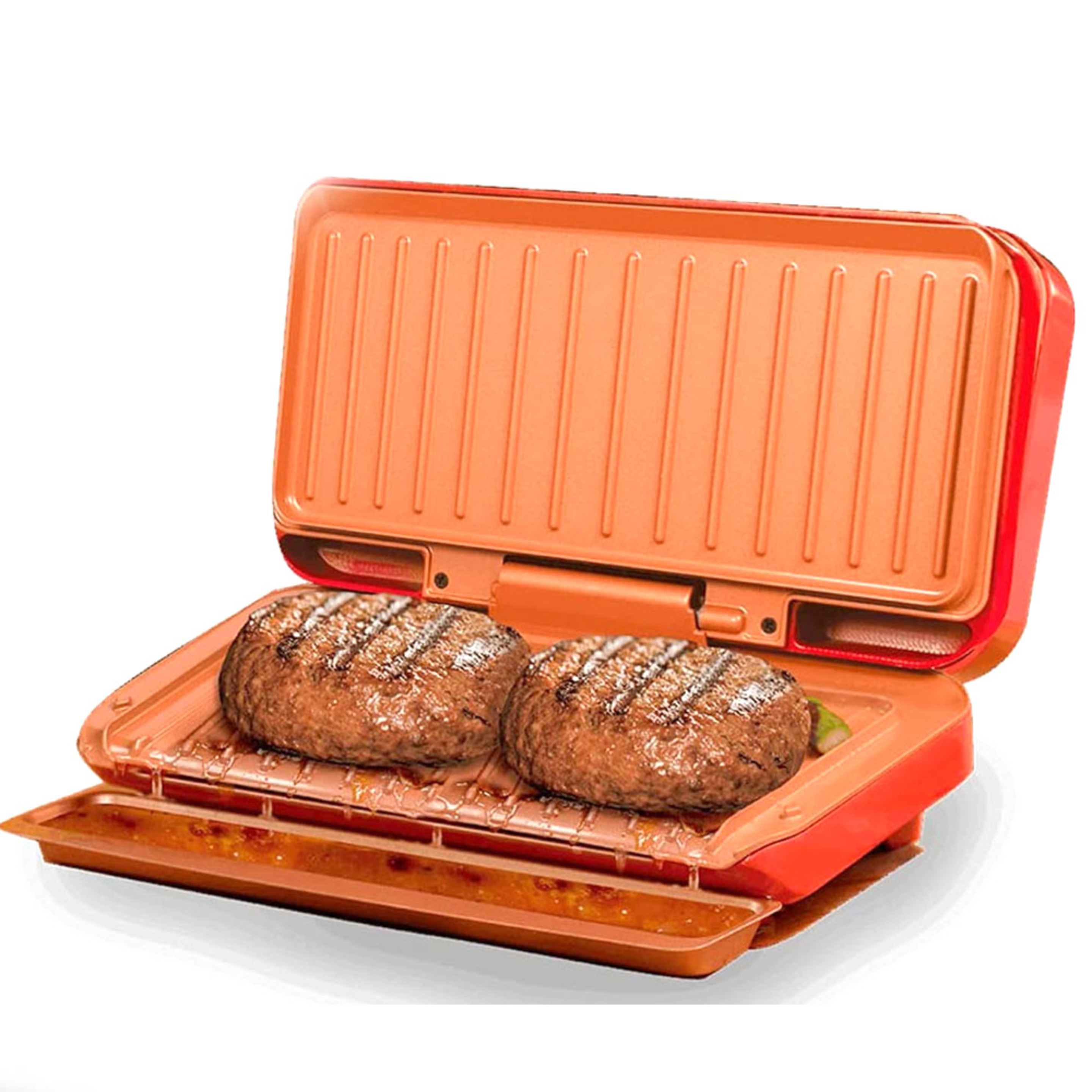 Plancha De Cocina Electrica De Asar Parrilla Barbacoa Sandwichera Portatil 1000w