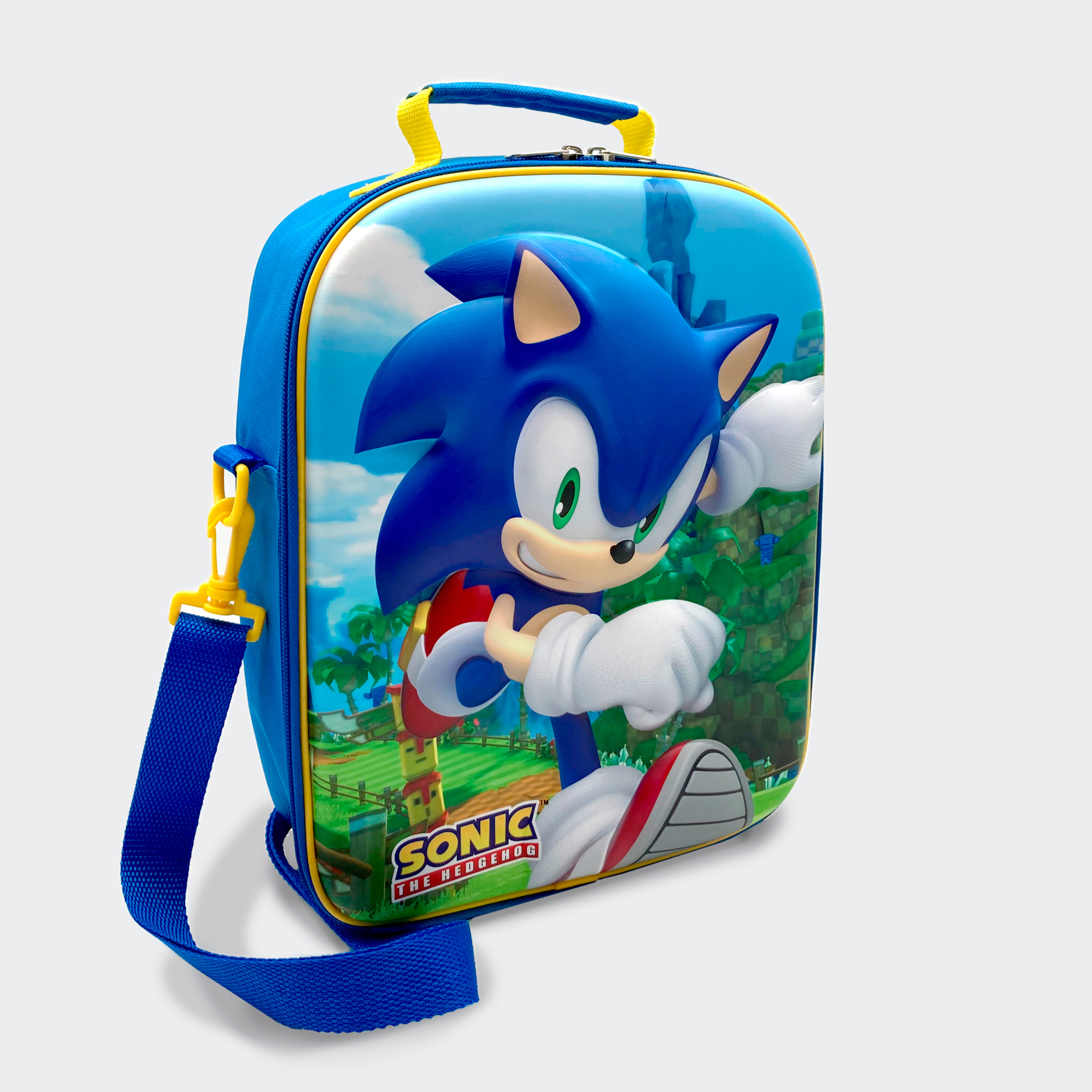 Bolsa Mochilita Sonic 3d Eva - azul - 