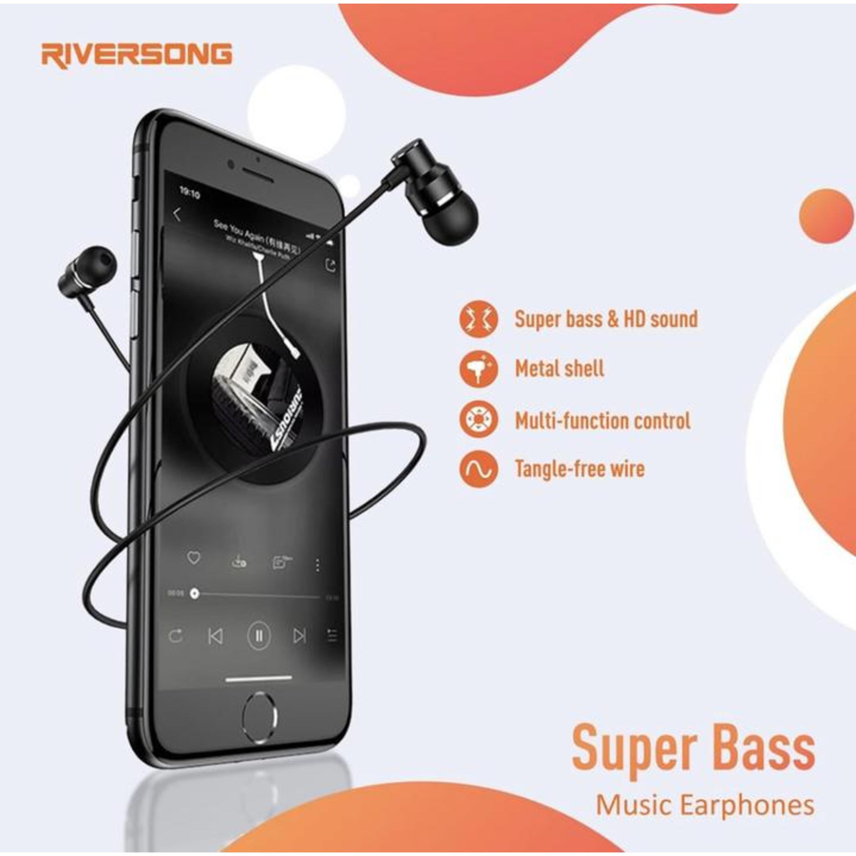 Riversong Super Bass Auriculares