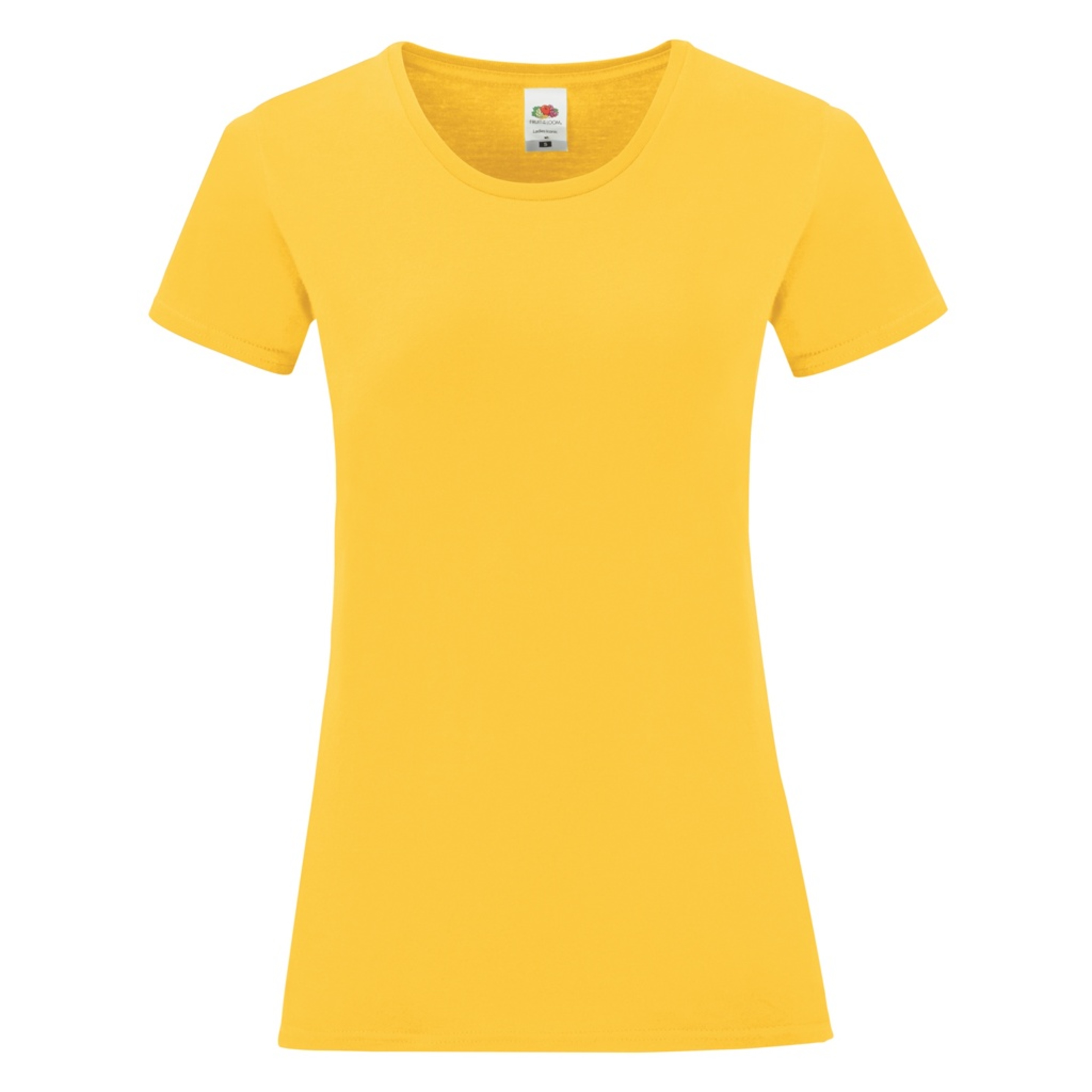 Camiseta Icónica Fruit Of The Loom - amarillo - 