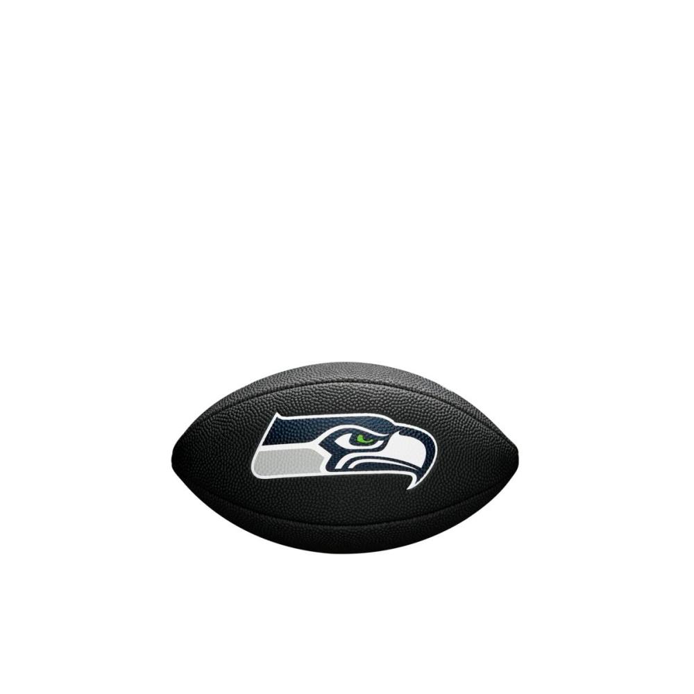 Mini Balón De Fútbol Americano Wilson Nfl Seattle Seahawks - negro - 