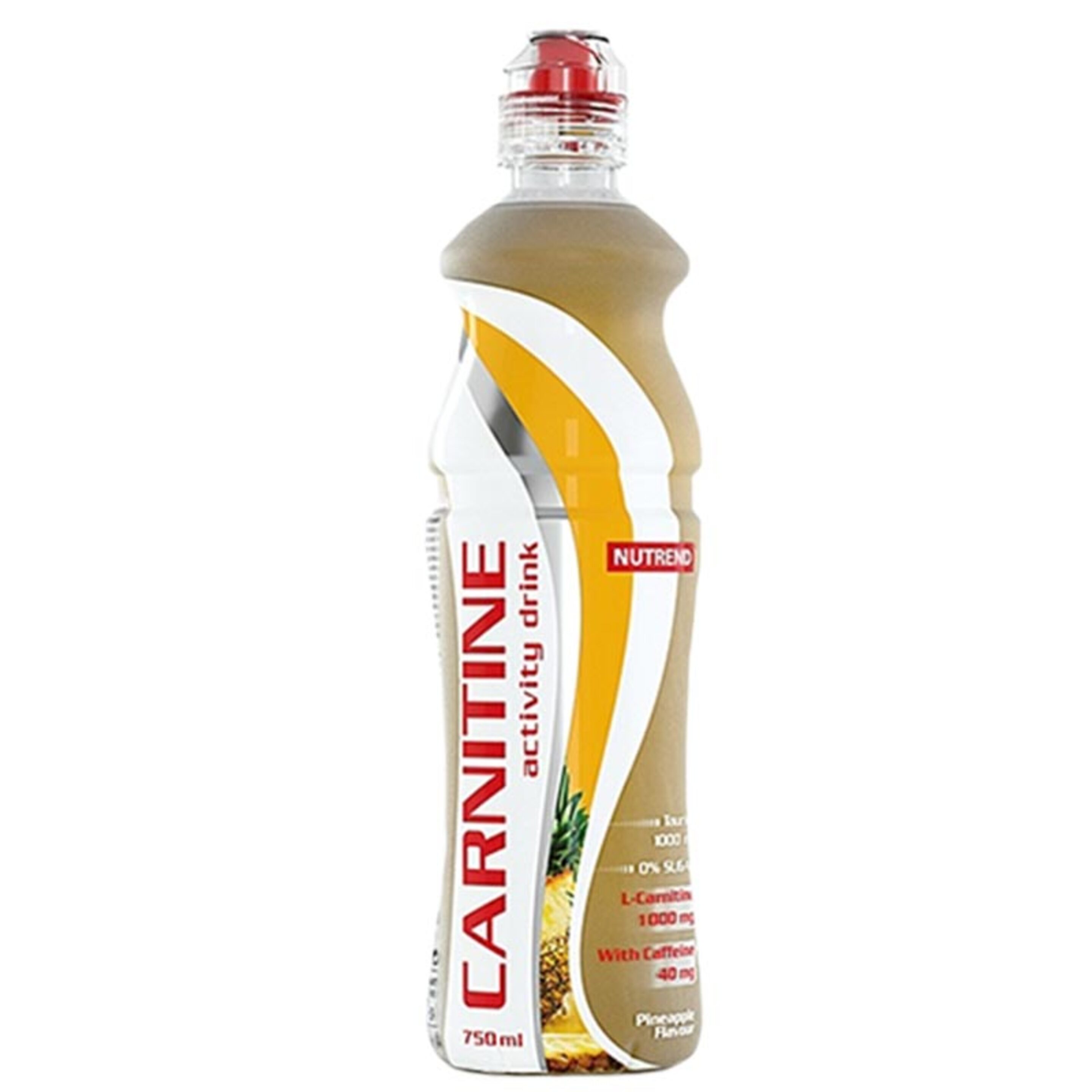 Bebida De Carnitina Con Cafeína - 750ml - Frambuesa