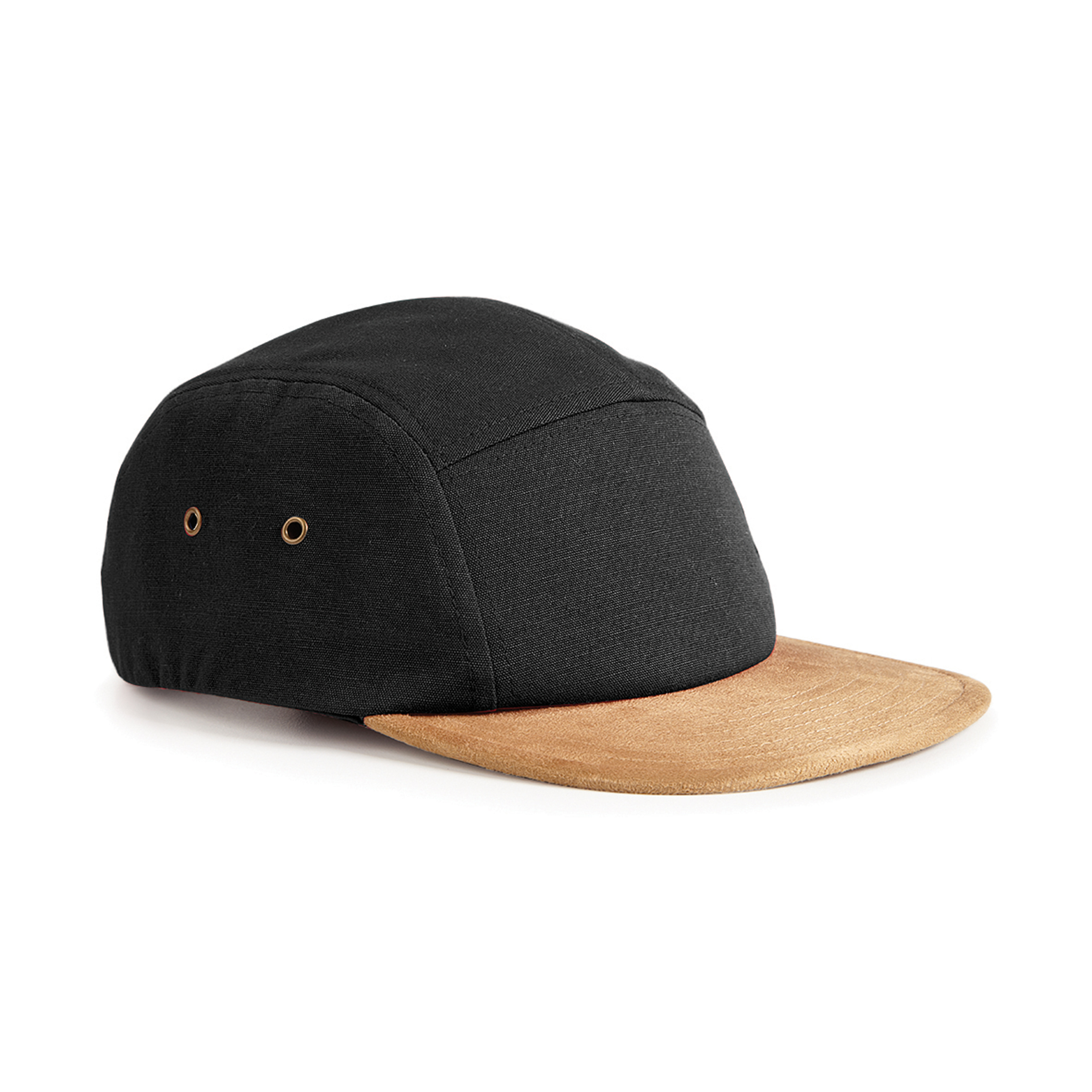 Pico De Camurça 5 Panel Baseball Cap Beechfield