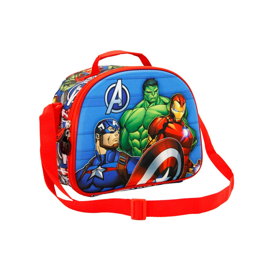 Bolsa Portaalimentos Avengers 71267 - azul - 