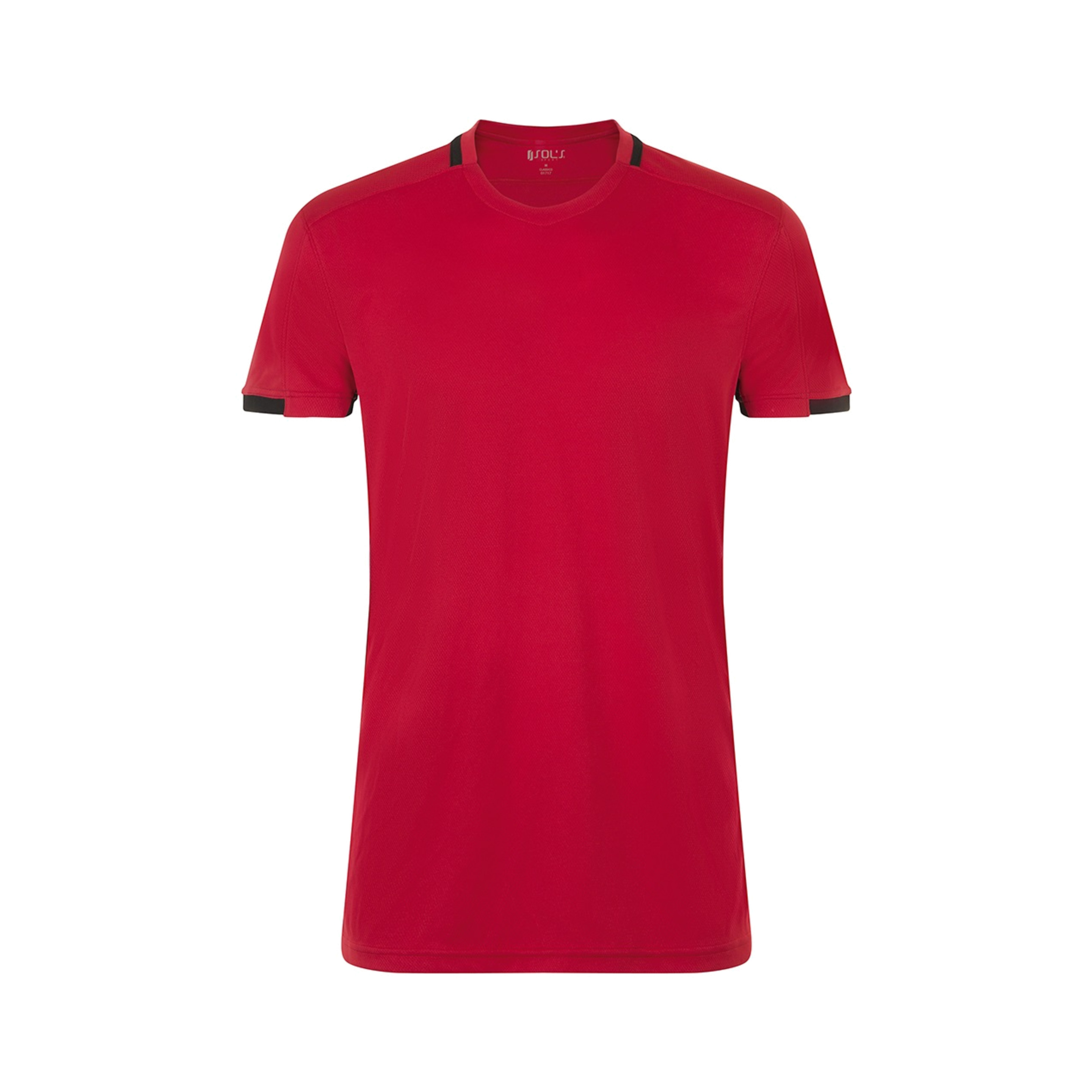 Camiseta Sols Classico - negro-rojo - 