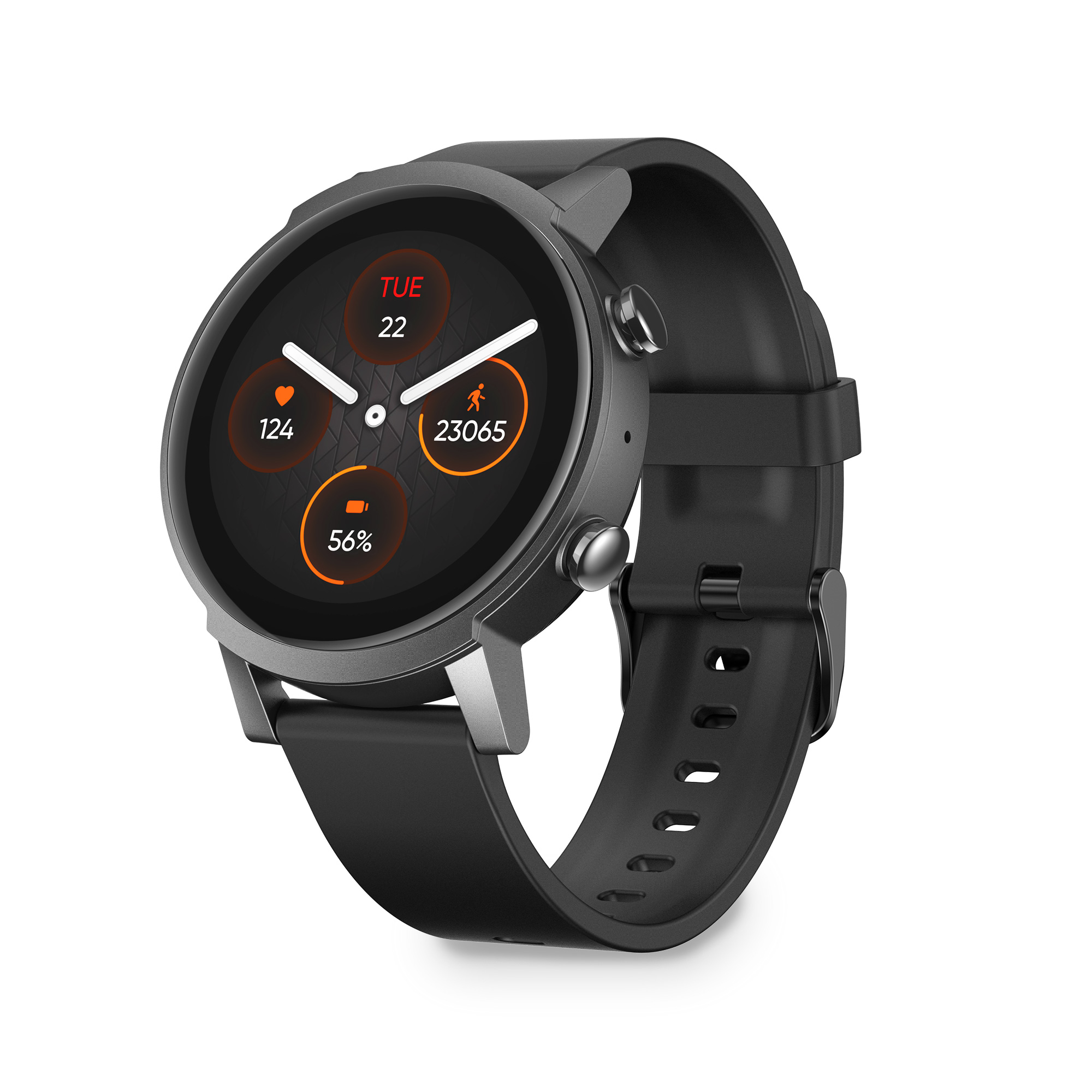 Smartwatch Mobvoi Tic Watch E3 Con Autonomía 45 Días Y Sumergible - negro - 