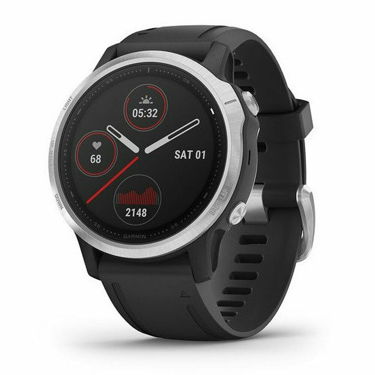 Smartwatch Garmin Fenix 6s - negro - 