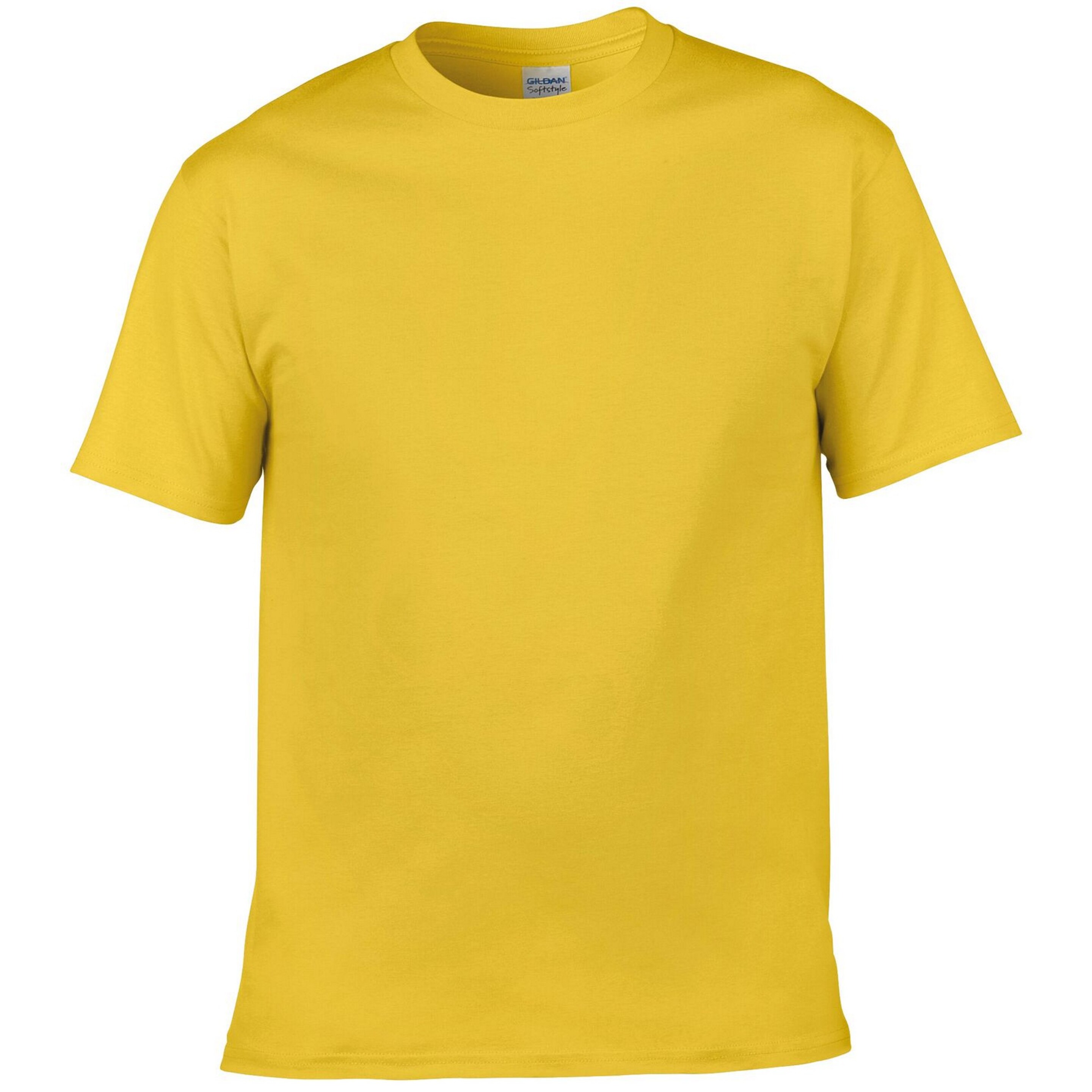 Camiseta Suave Gildan - amarillo - 