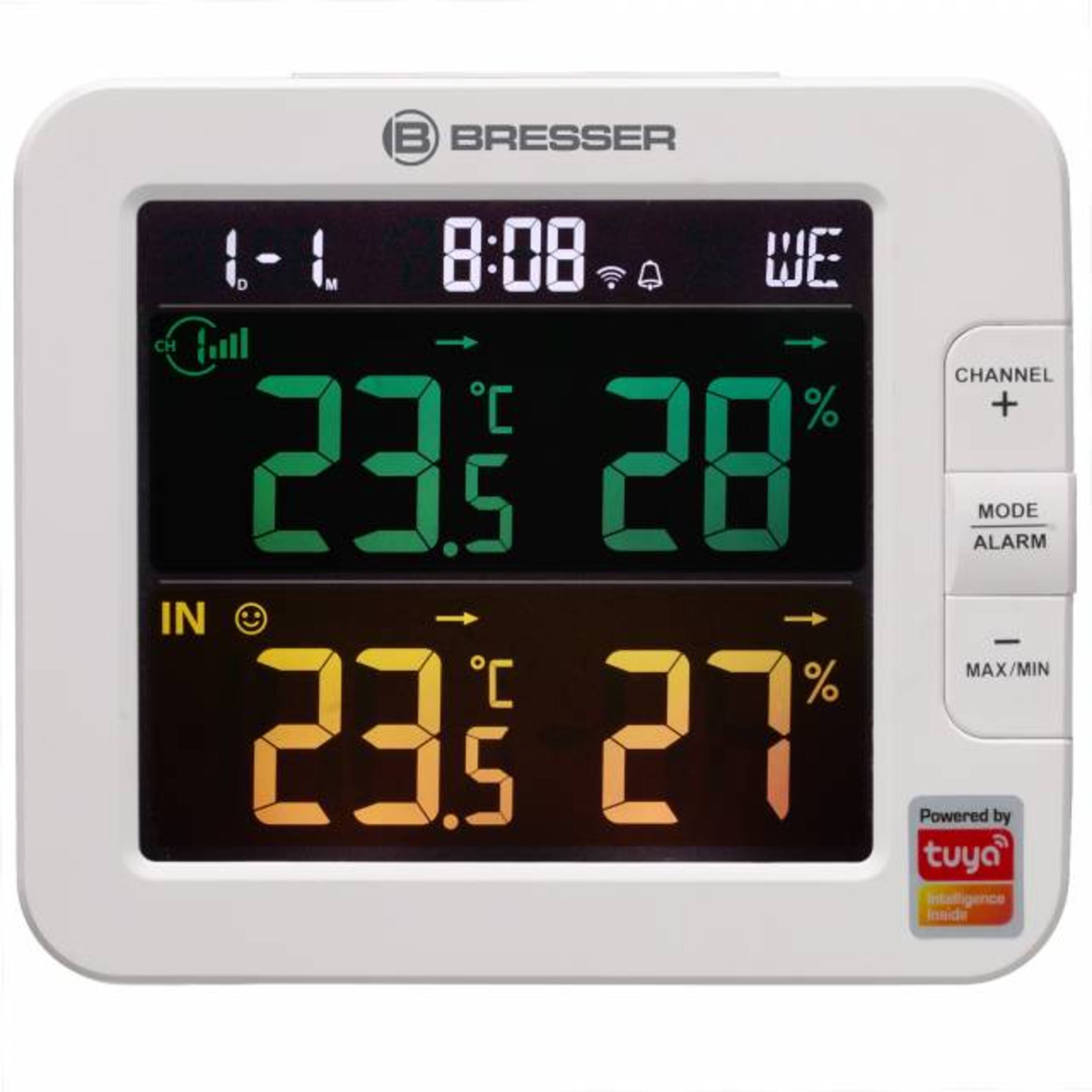 Termómetro E Higrómetro Inteligente Regulador De Temperatura Y Humedad