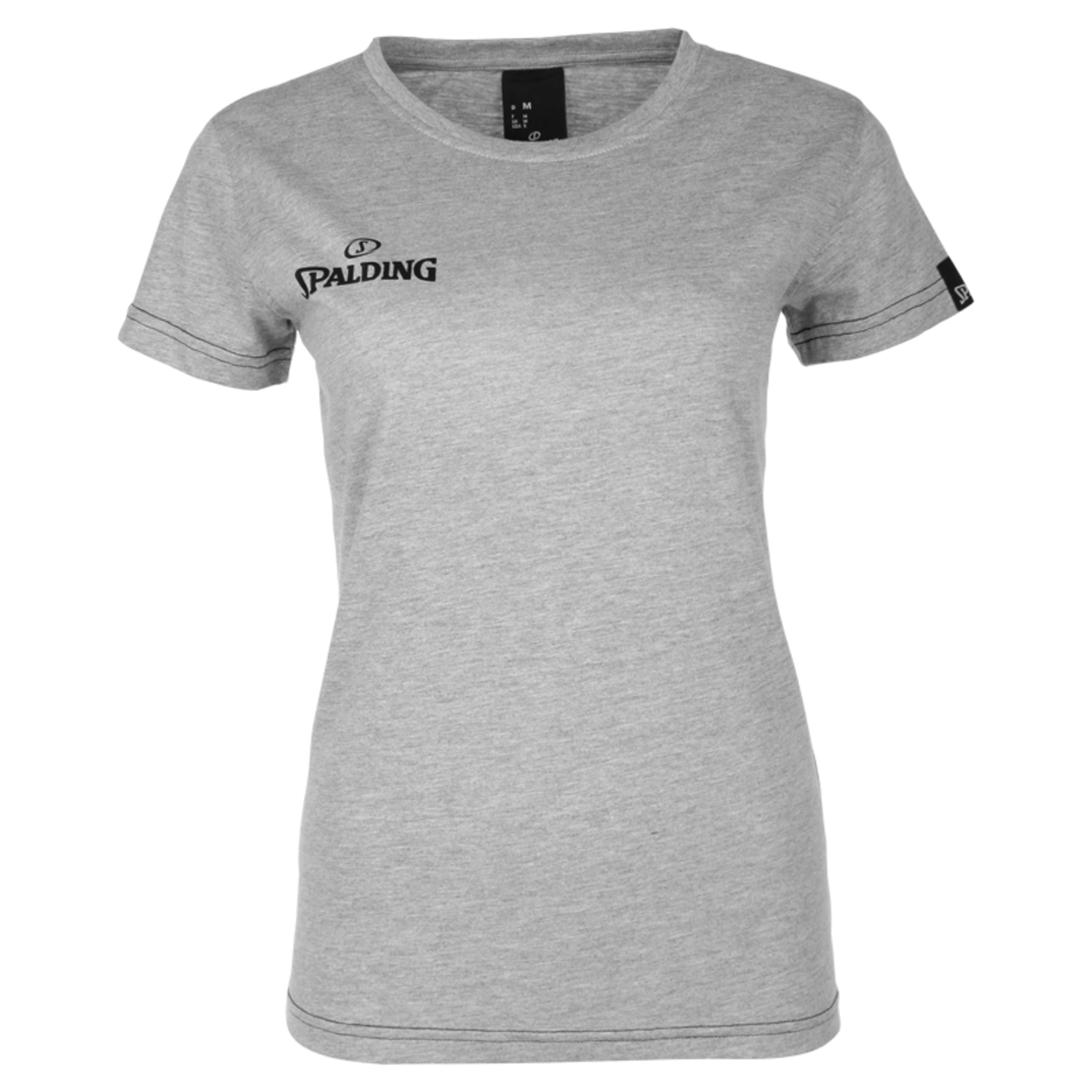 Team Ii T-shirt 4her Gris Melange Spalding - gris - 