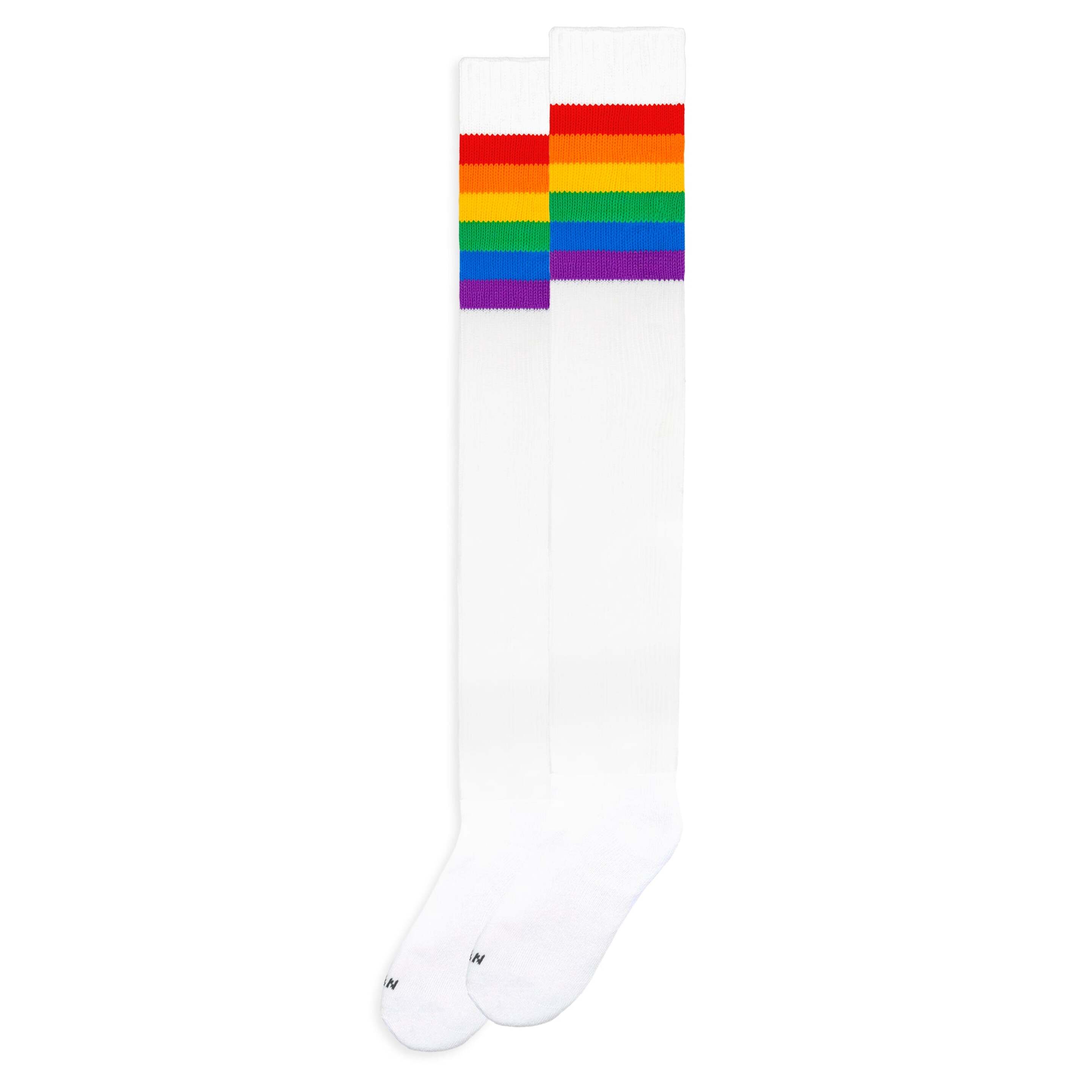 Calcetines American Socks Rainbow Pride Ultra High - blanco - 