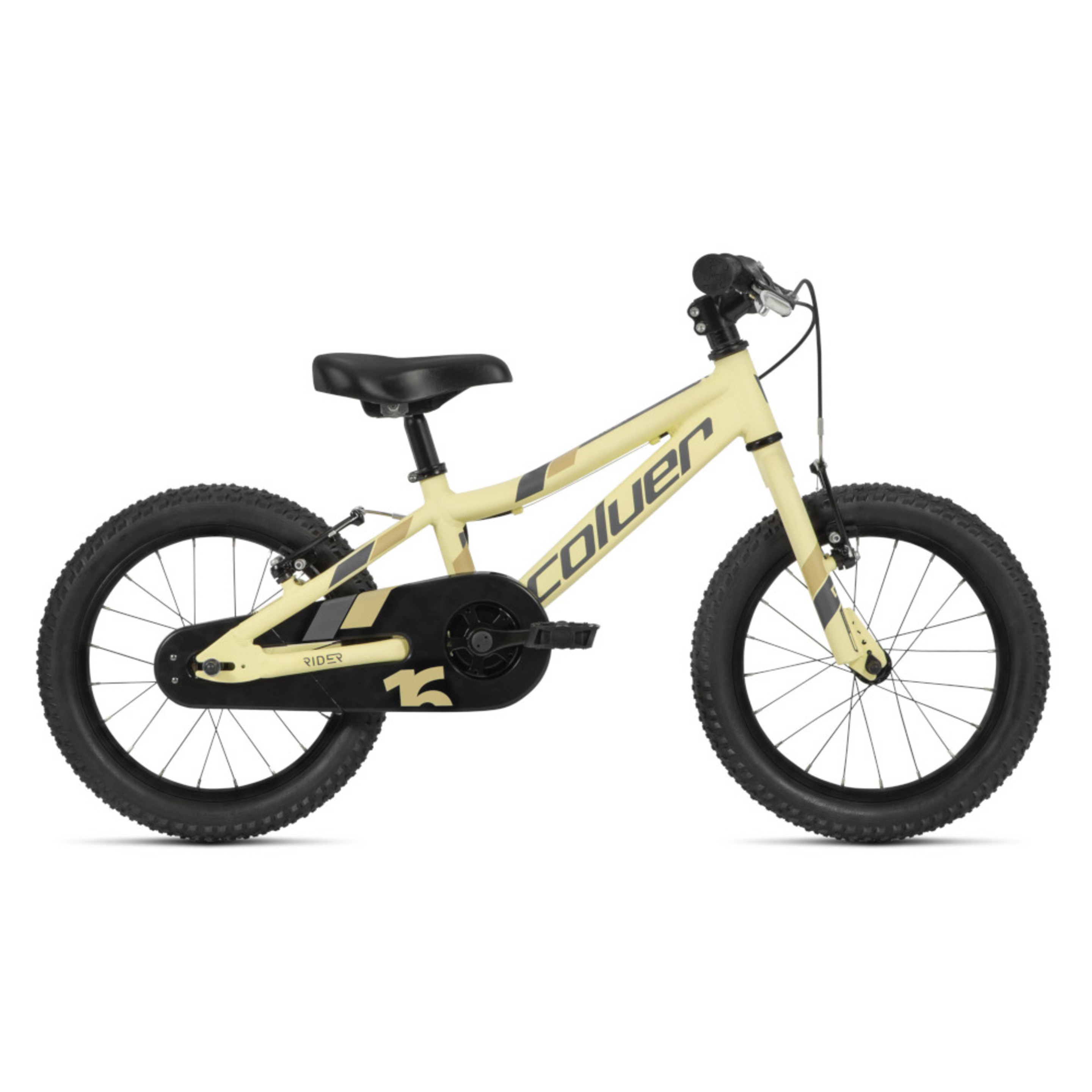 Bicicleta Infantil 16" Coluer Rider Alumínio 1vl - beige - 