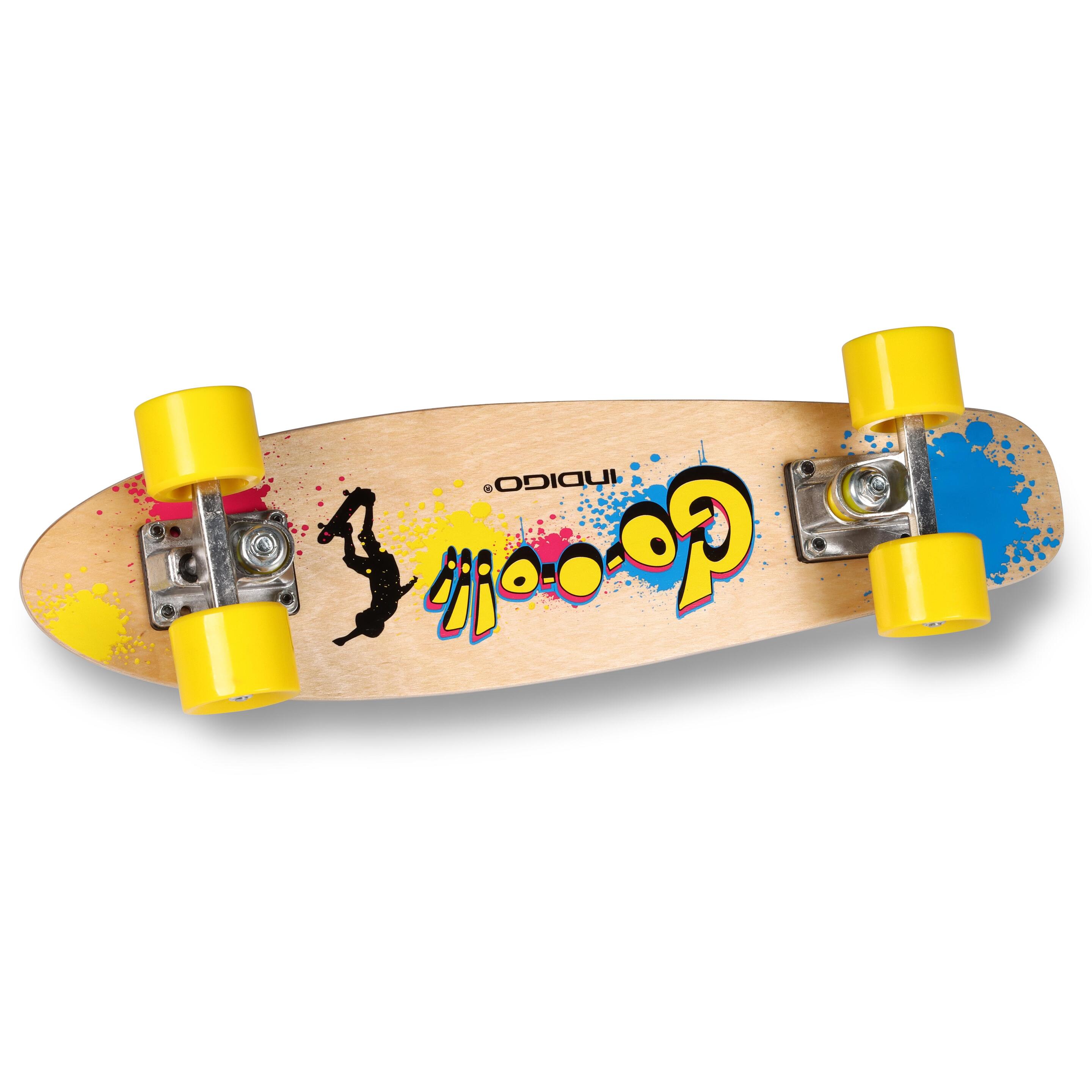 Skateboard De Madera Go Indigo 55,88 * 15,24 Cm