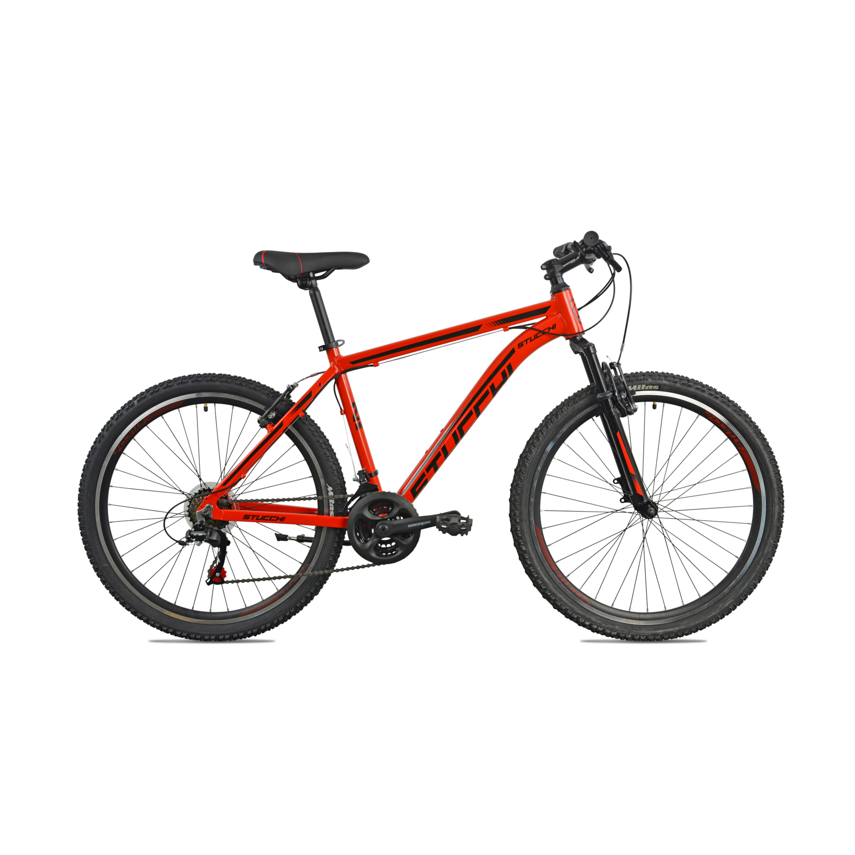 Bicicleta Montaña 26" Stucchi 21v. Talla 38 Rojo