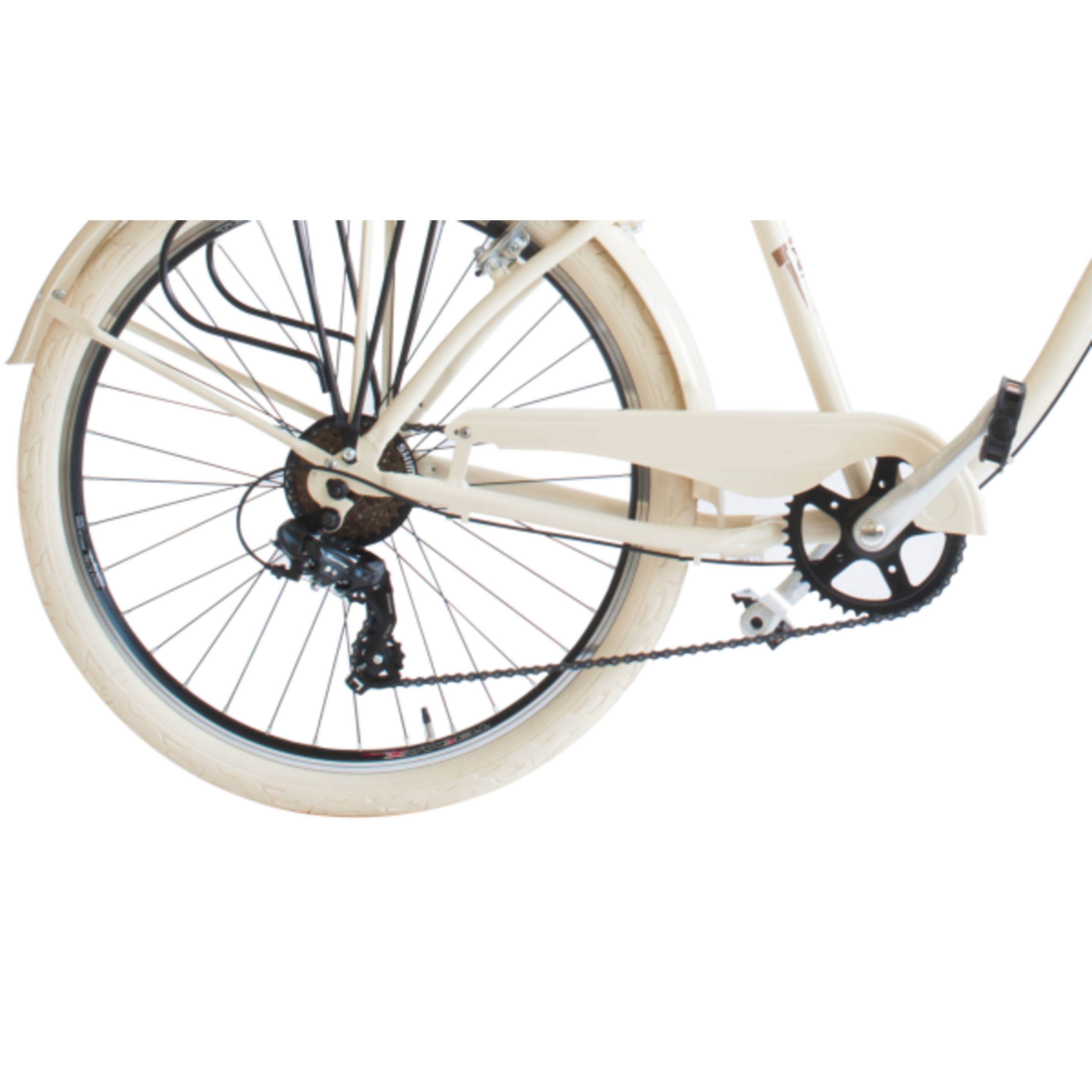 Bicicleta De Ciudad  Airbici 790m Cruiser - Beige - Vintage, paseo, ciudad, cruiser  MKP
