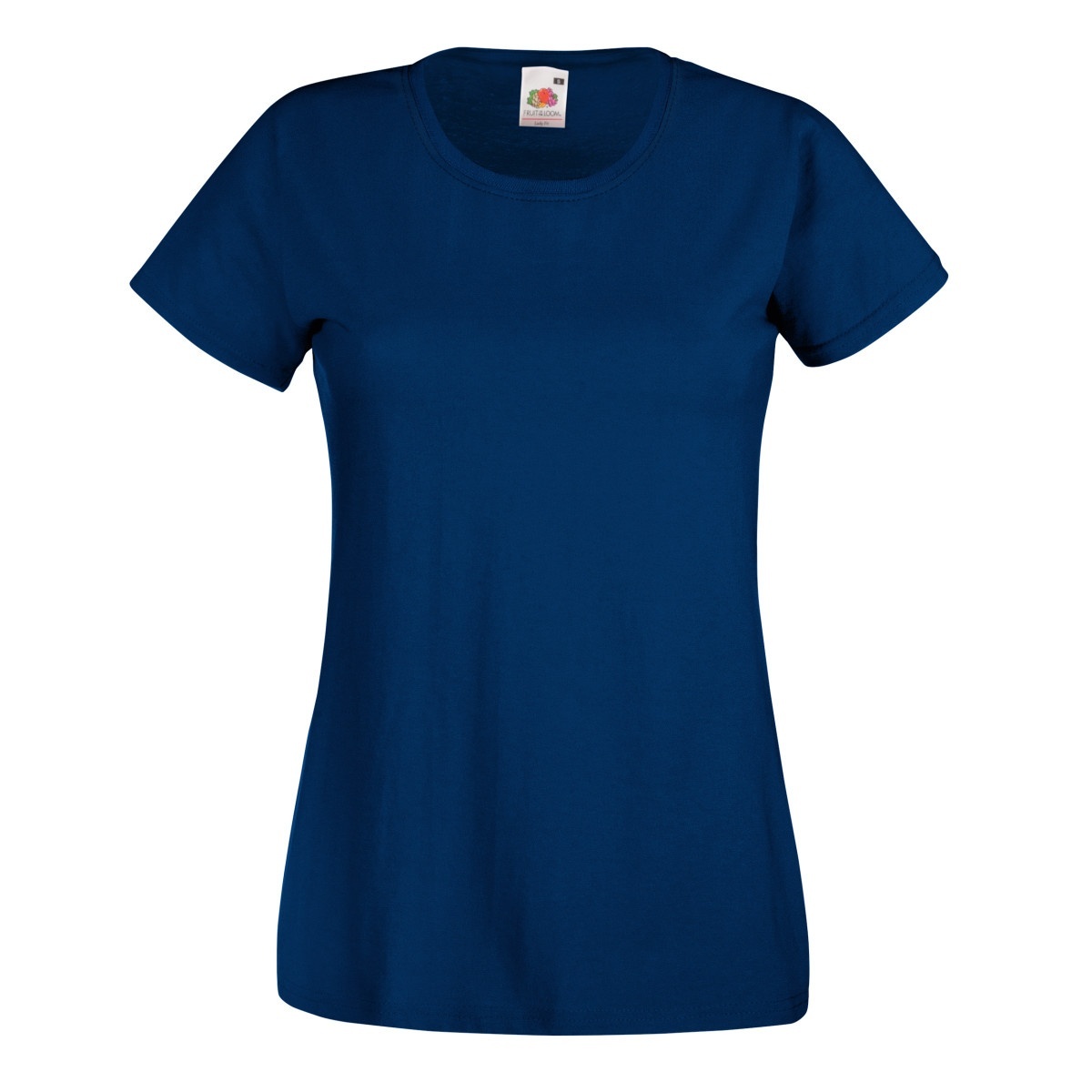 Camiseta De Manga Corta Fruit Of The Loom Valueweight - azul-marino - 