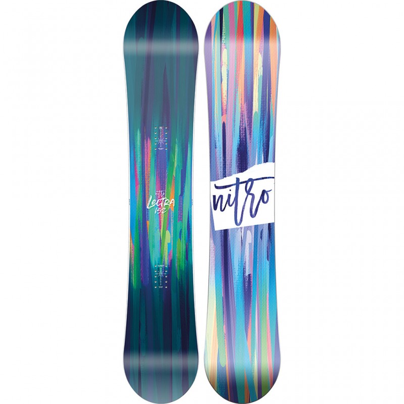 Tablas Snowboard Mujer Nitro Snowboards Lectra Brush - multicolor - 
