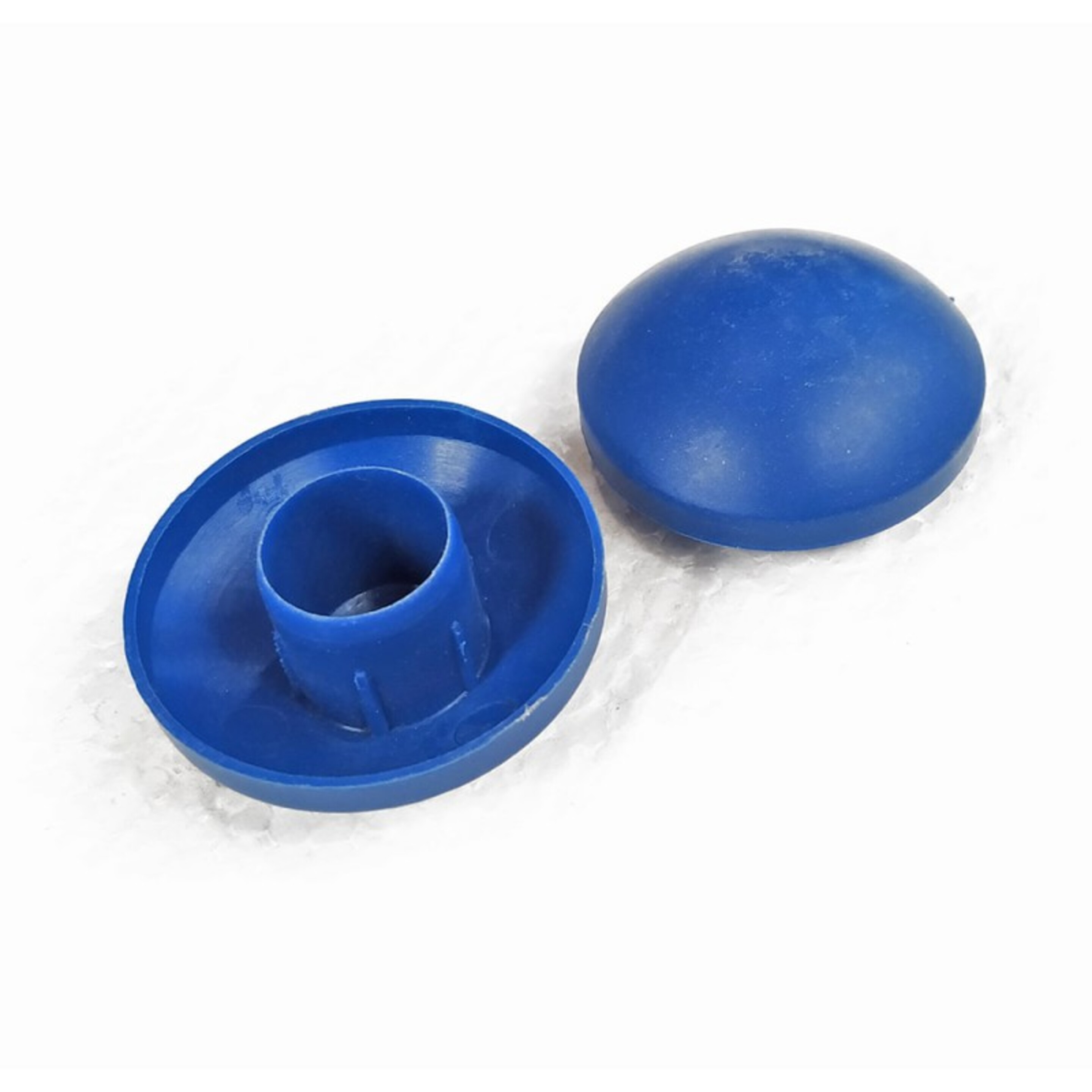X2 Tapón Embellecedor Vara Superior Cama Elástica (Azul) - negro-azul - 