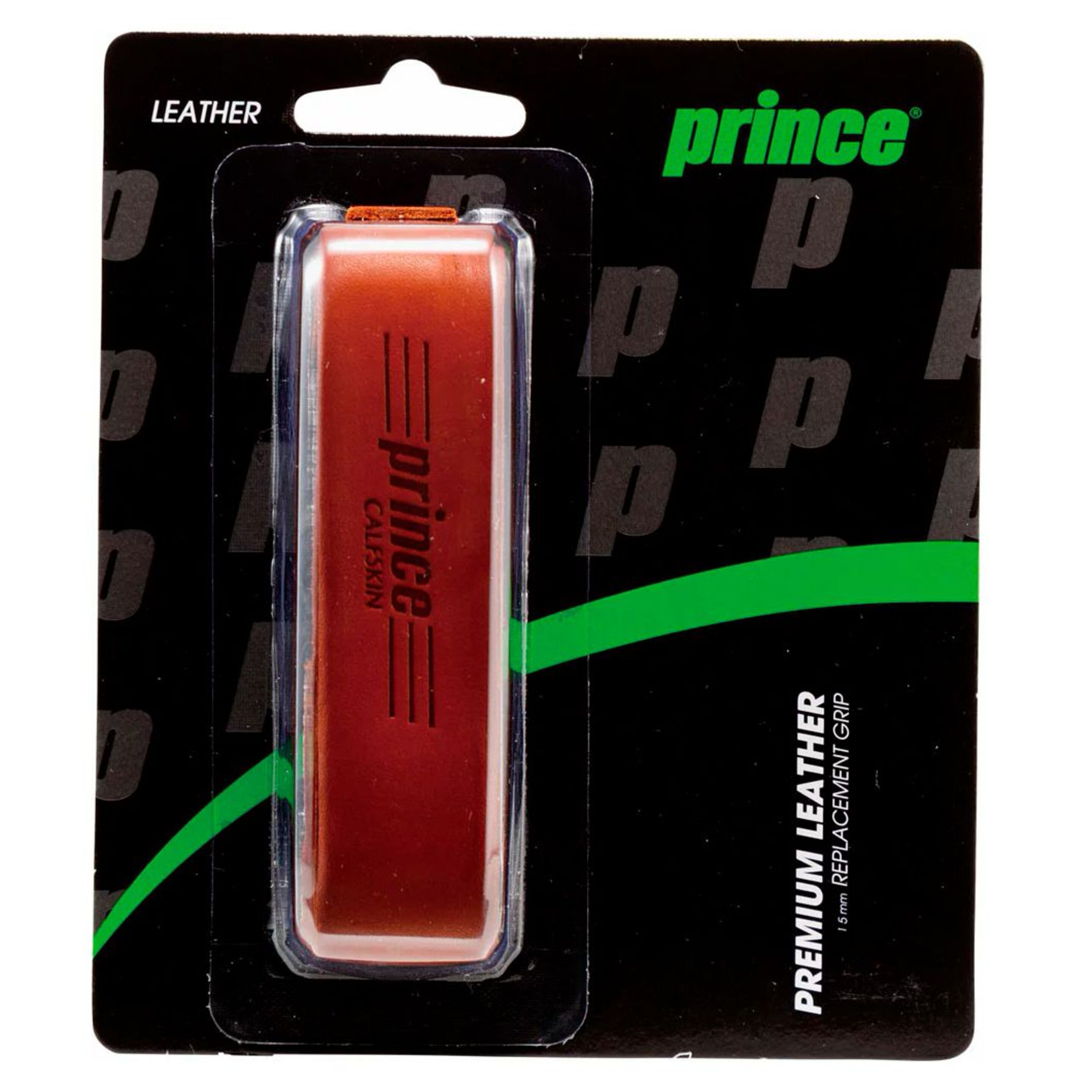 Caixa De 6 Grips Prince Premium Leather (1.5 Mm) - marron - 