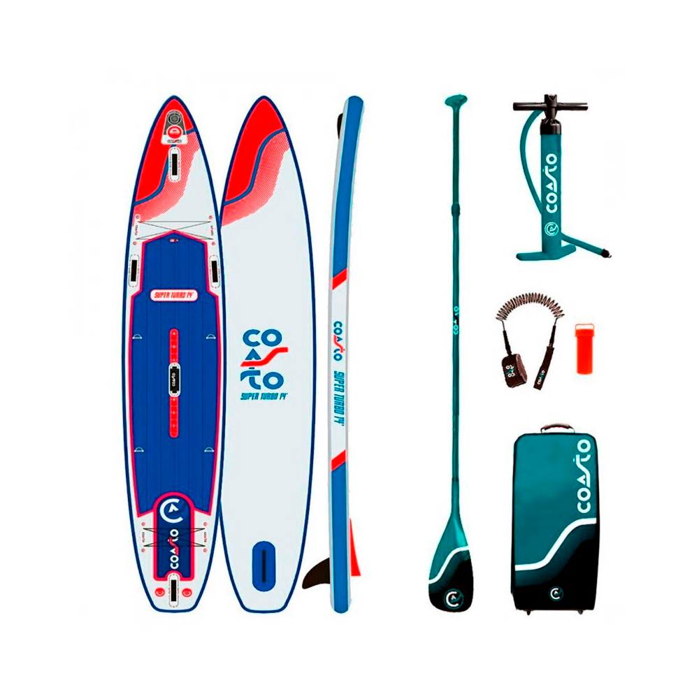 Tabla Paddle Surf Hinchable Coasto Super Turbo 14' - multicolor - 