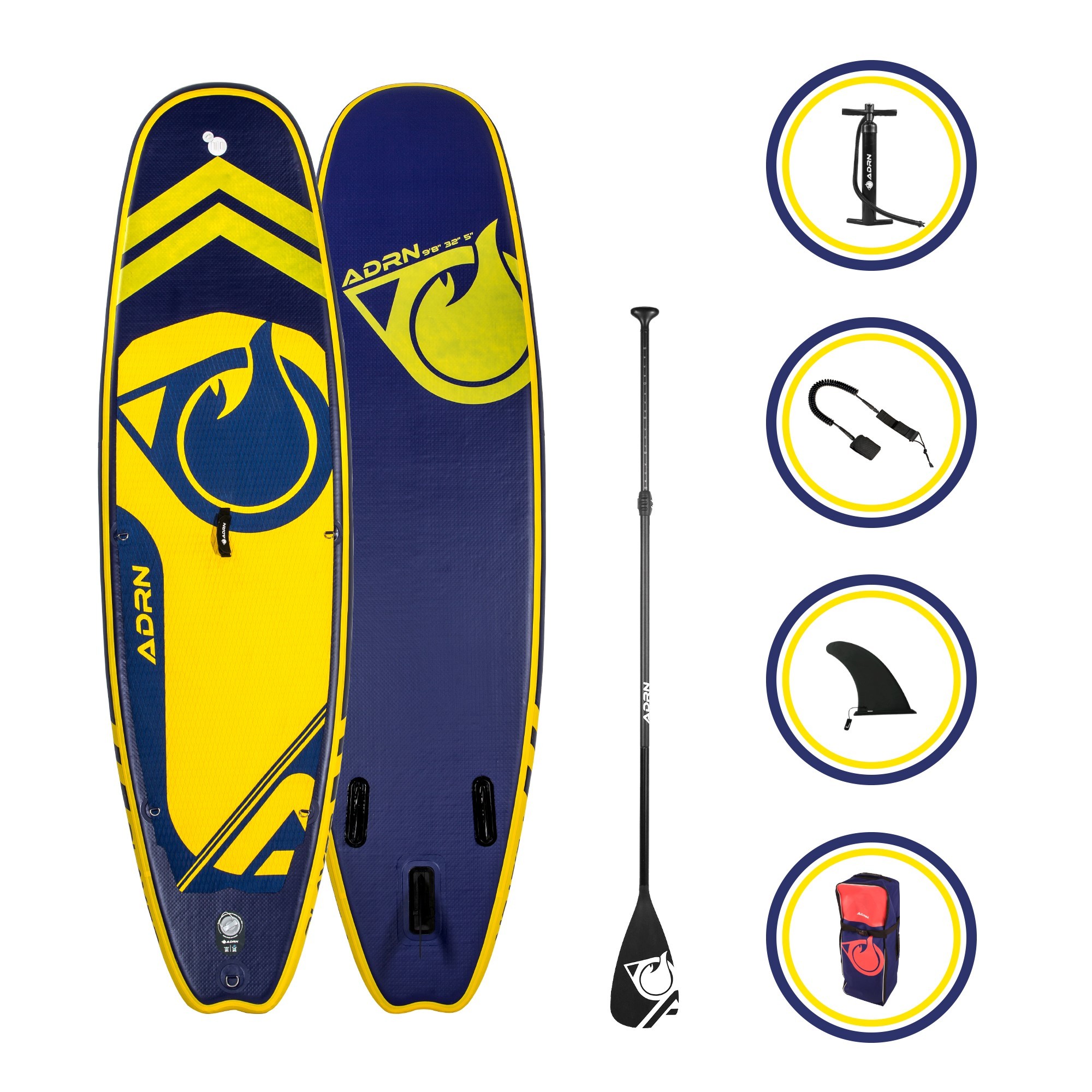 Paddle Hinchable Player 9'8 + Accesorios 299 X 81 X 12.7 Cm - Paddle Surf  MKP