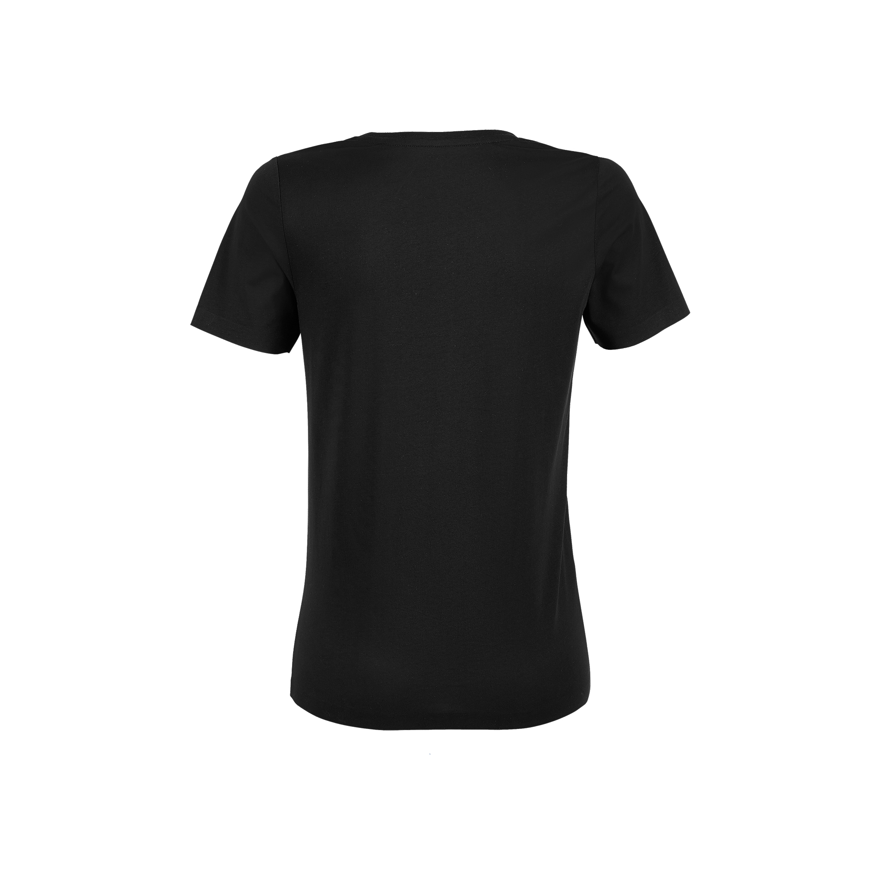 Camiseta De Punto Liso Sols Neoblu Lucas - Negro  MKP