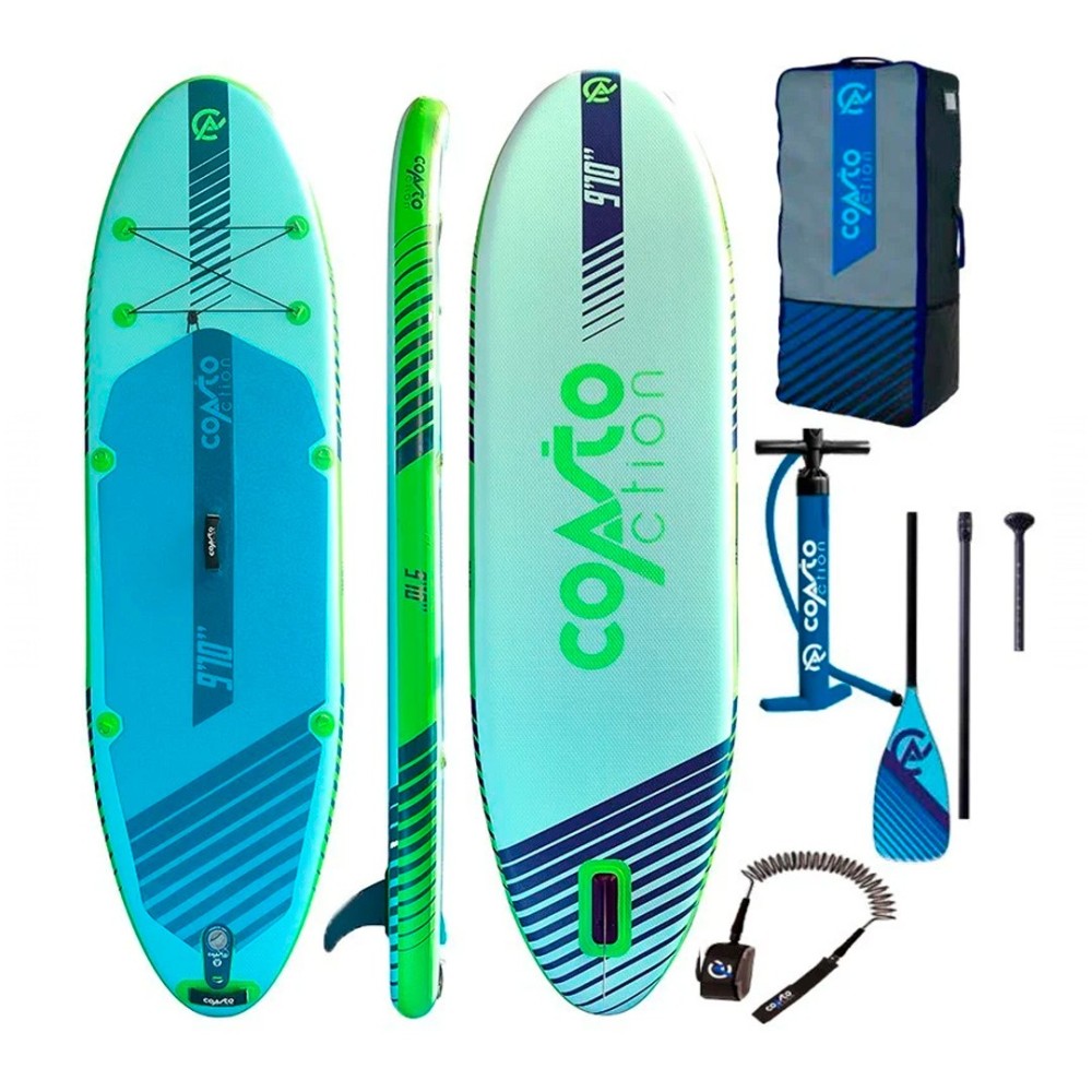Tabla Paddle Surf Hinchable Coasto Action Sp1 9.10" - verde - 