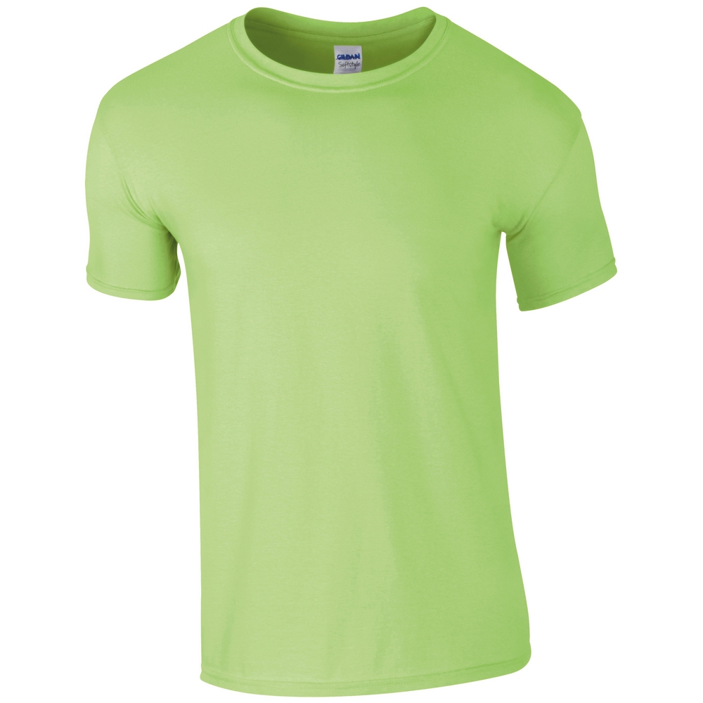 Camiseta  Estilo Suave Gildan Ringspun - verde - 