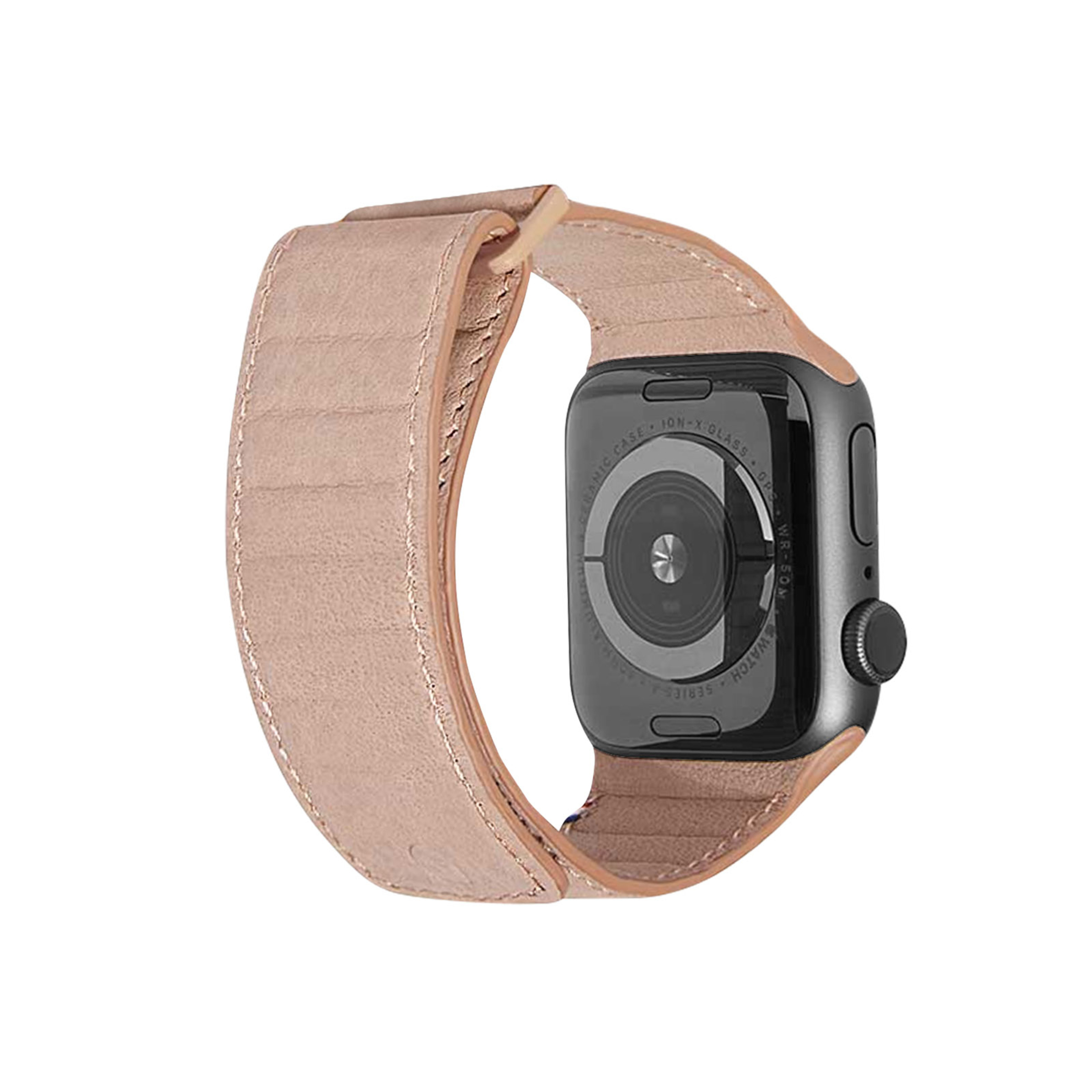 Correa Para Apple Watch 38/40 Mm De Cuero Premium Cierre De Metal Decoded