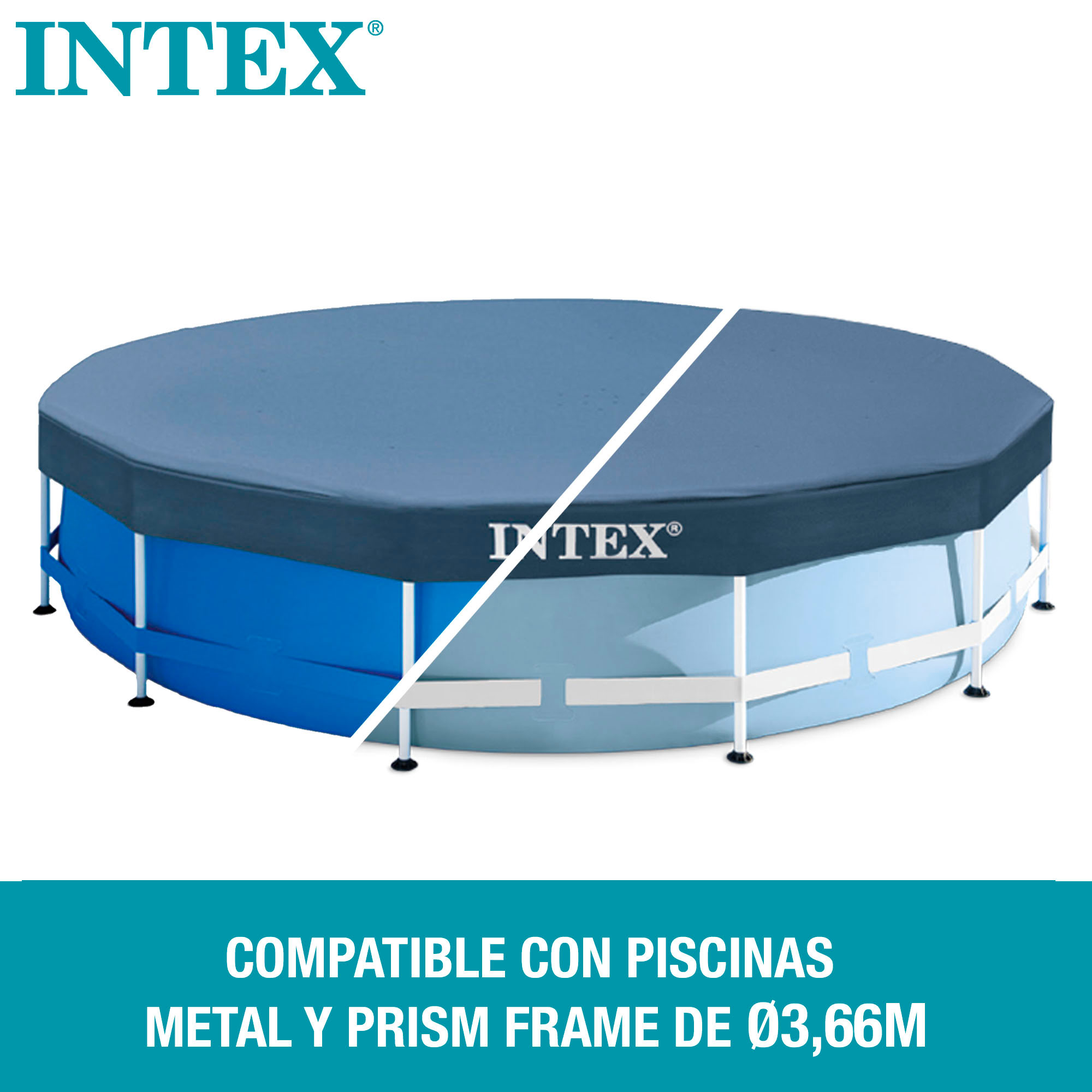 Cobertura Piscina Intex Metal/prism Frame