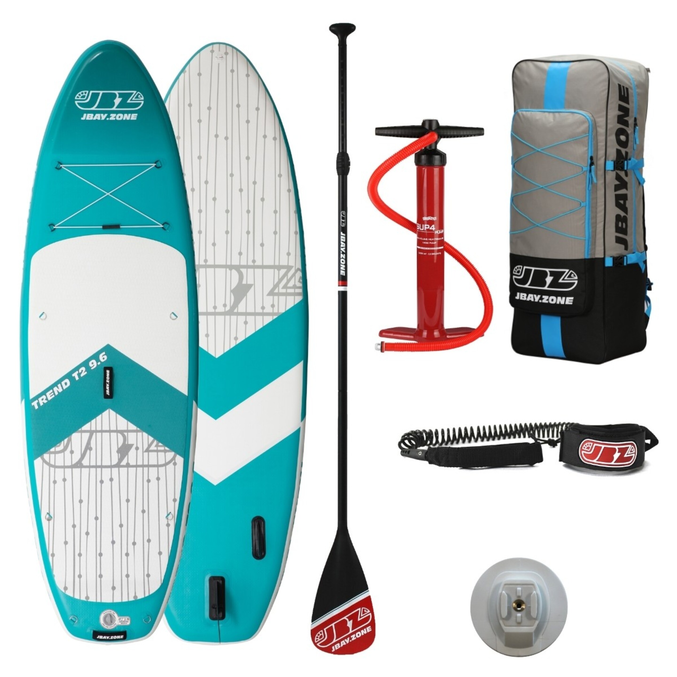 Tabla De Stand Up Paddle Surf Sup Hinchable Jbay.zone Modelo Trend T2