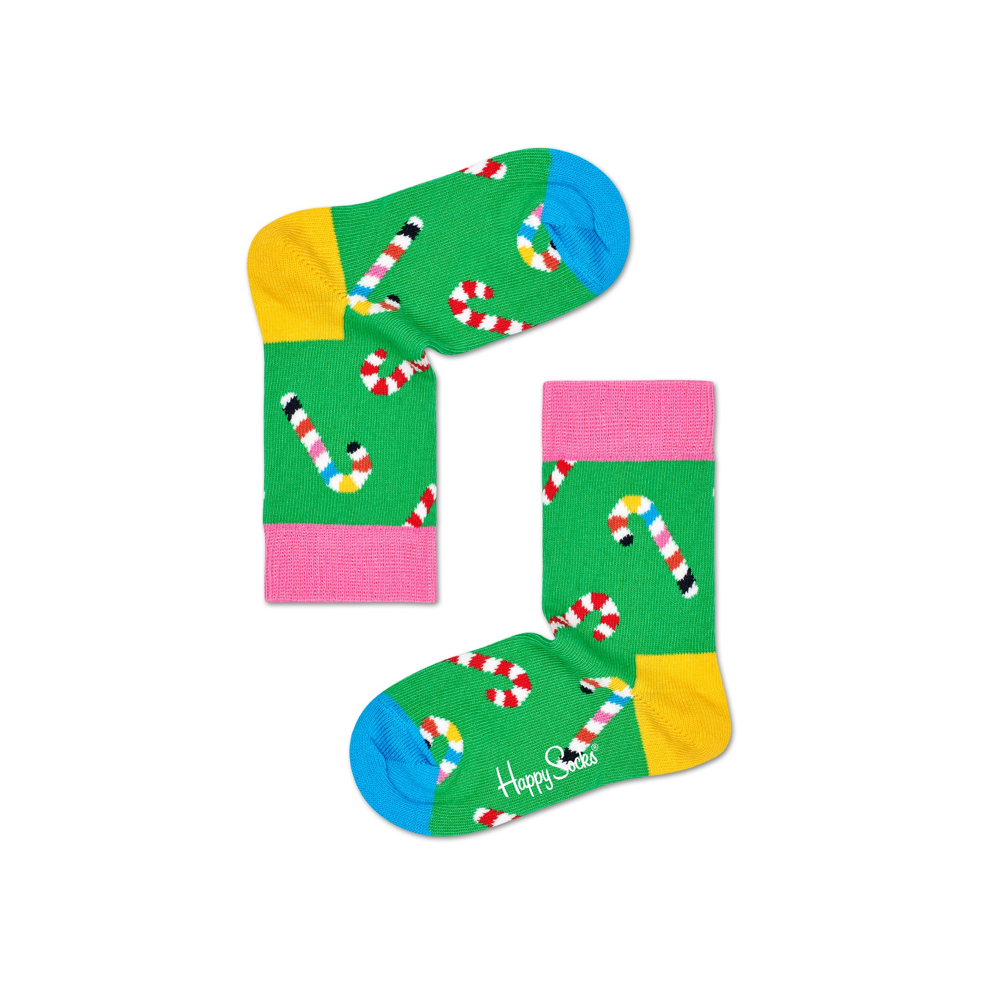 Par De Calcetines Kids Candy Cane - multicolor - 