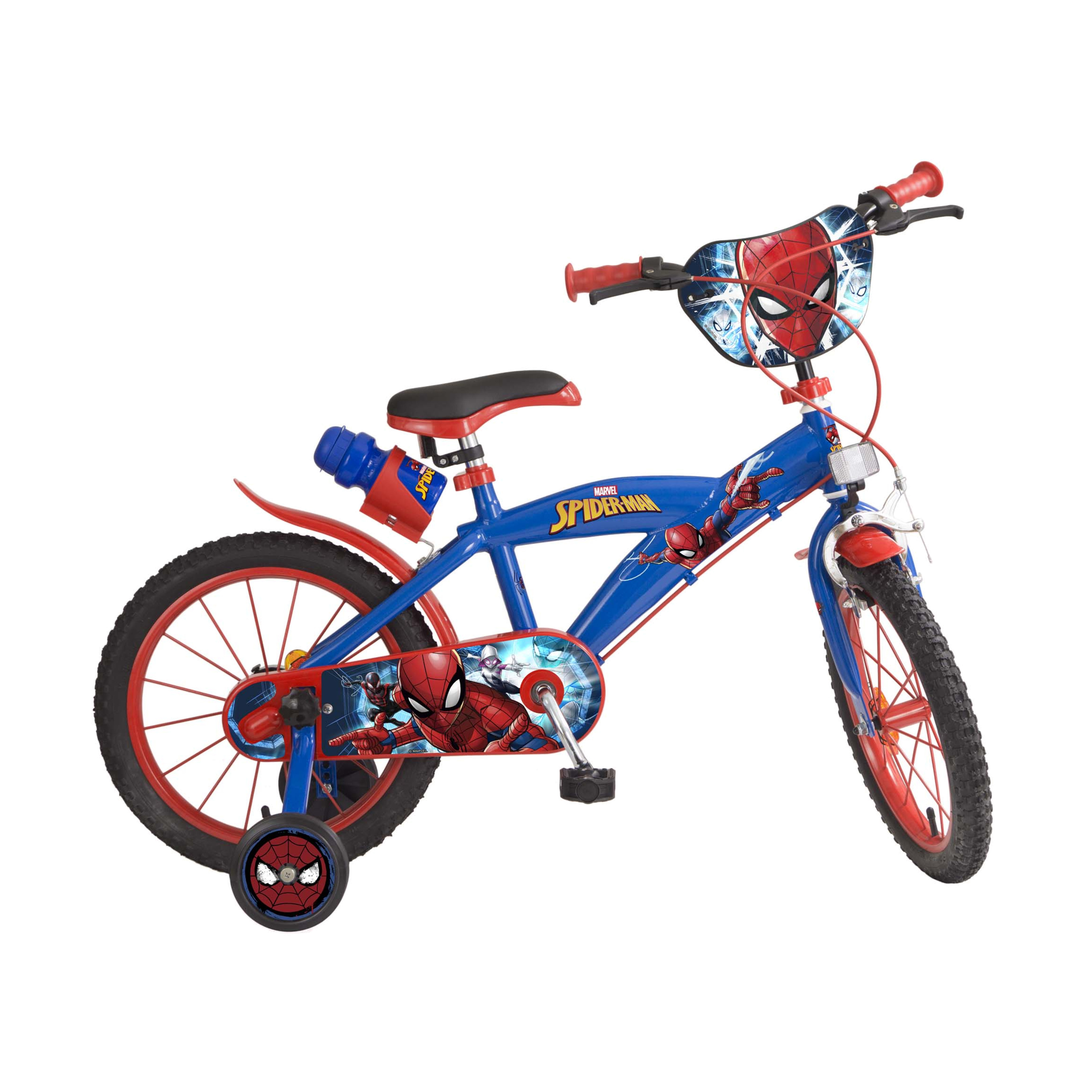 Bicicleta 16" Spiderman - azul-rojo - 