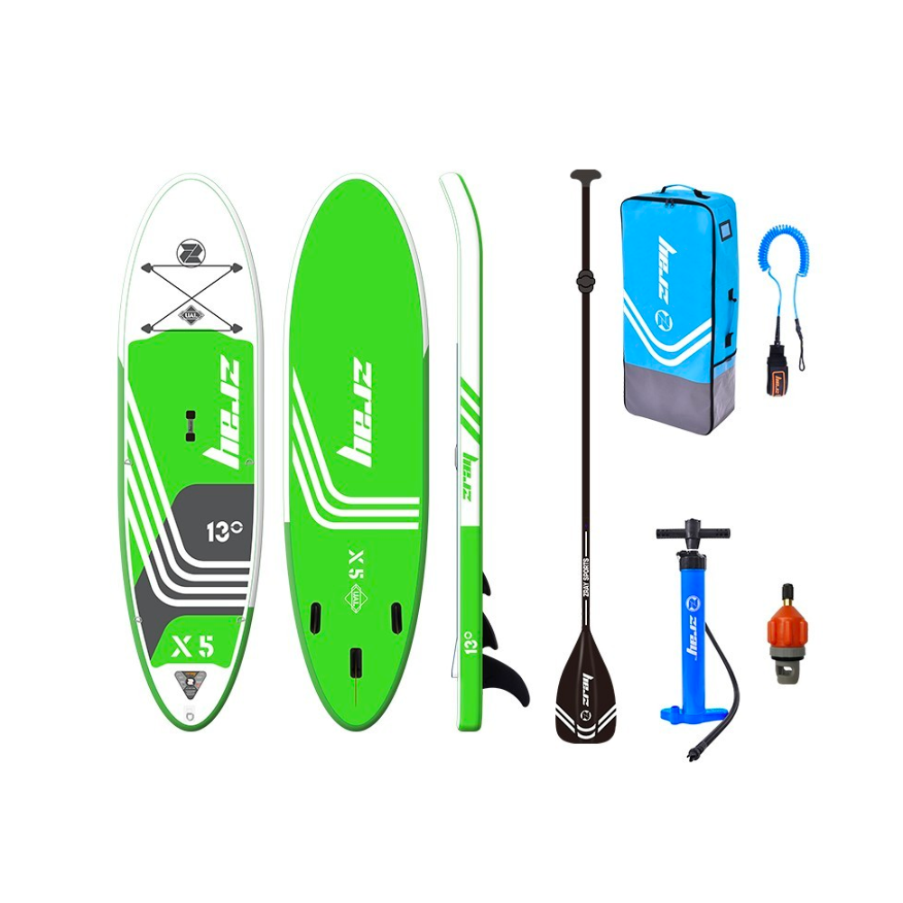 Tabla Paddle Surf Hinchable Zray  X5 13'0" Familiar - verde - 