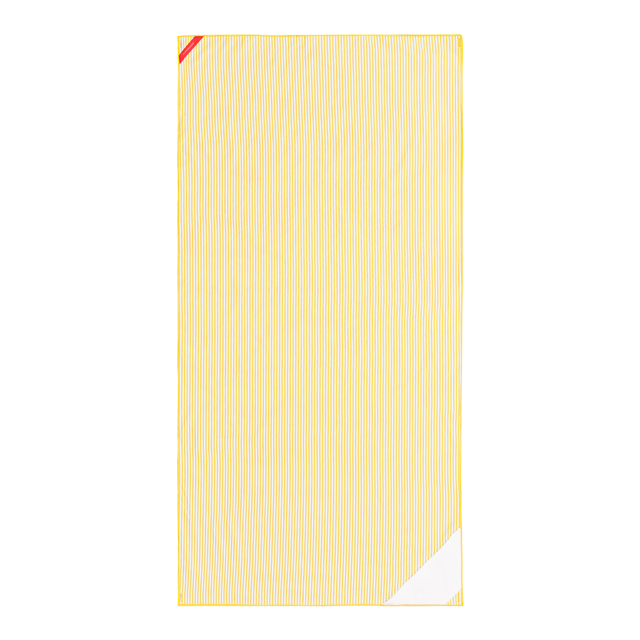 Toalla Microfibra Amarilla Grande Ultraligera Antiarena Secado Rapido - amarillo - 