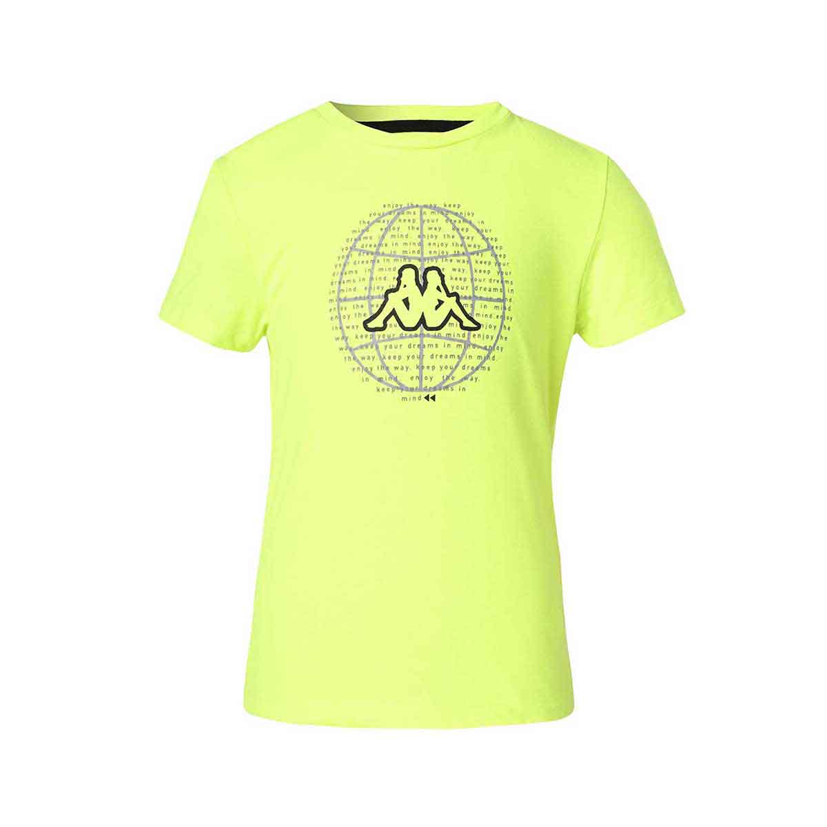 Camiseta Kappa Bendy - amarillo - 