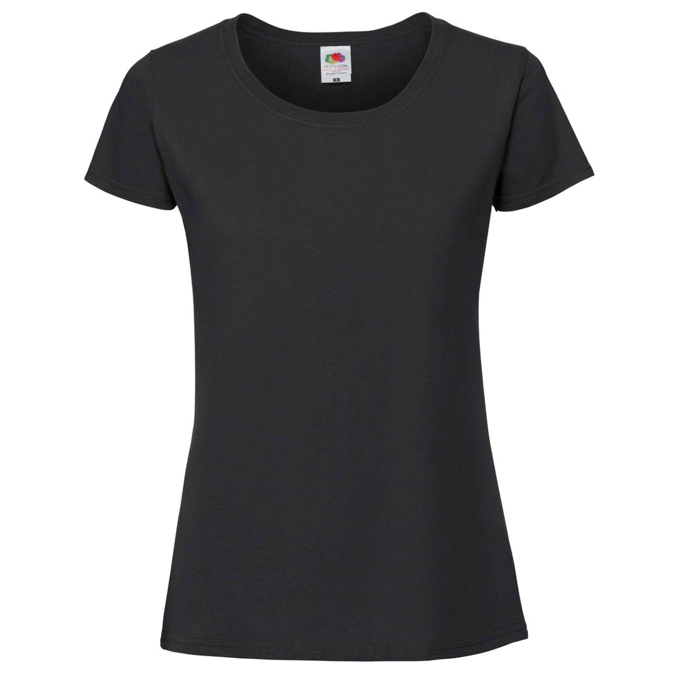 T-shirt Fruit Of The Loom - negro - 
