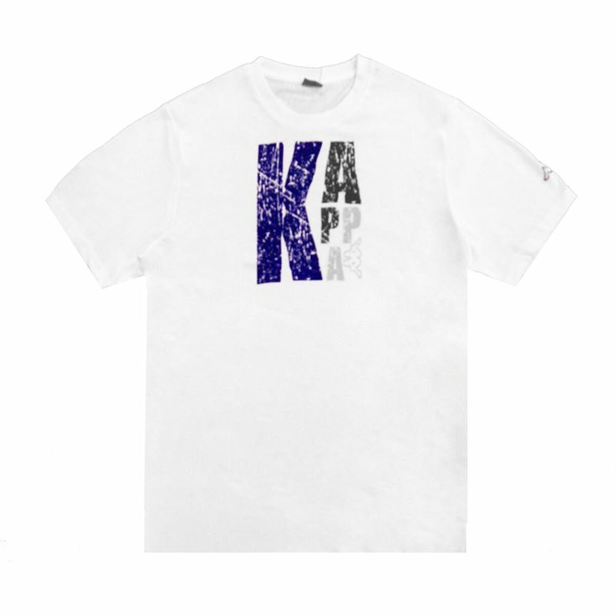 Camisola De Manga Curta Homem Kappa Sportswear Logo Branco