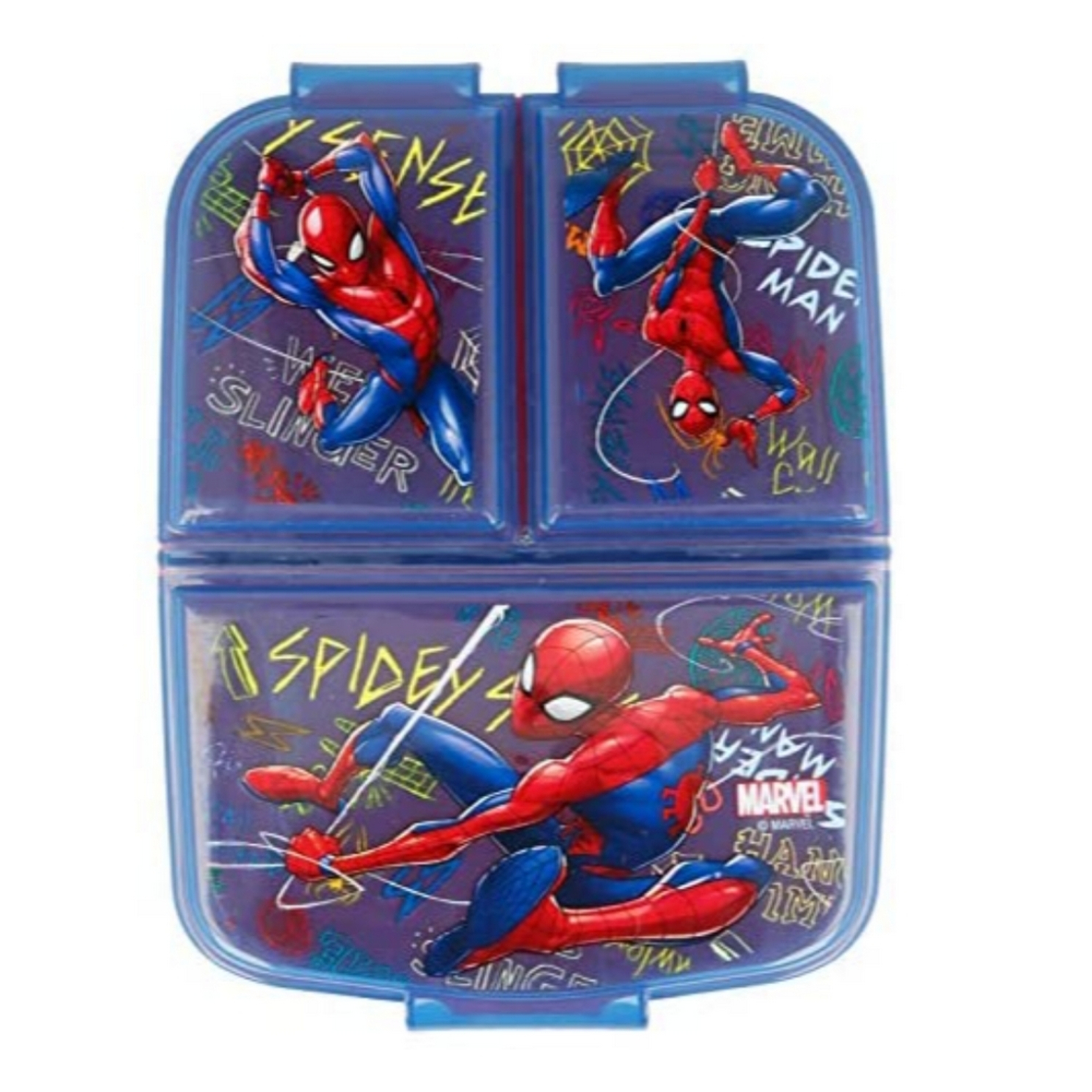 Sandwichera Spiderman 69204 - Azul  MKP