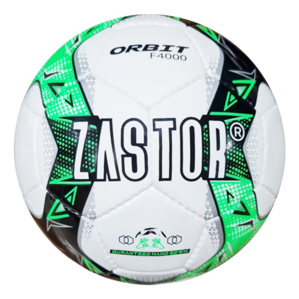 Balón Fútbol 7 Zastor Orbit 4f4000 - verde-blanco - 