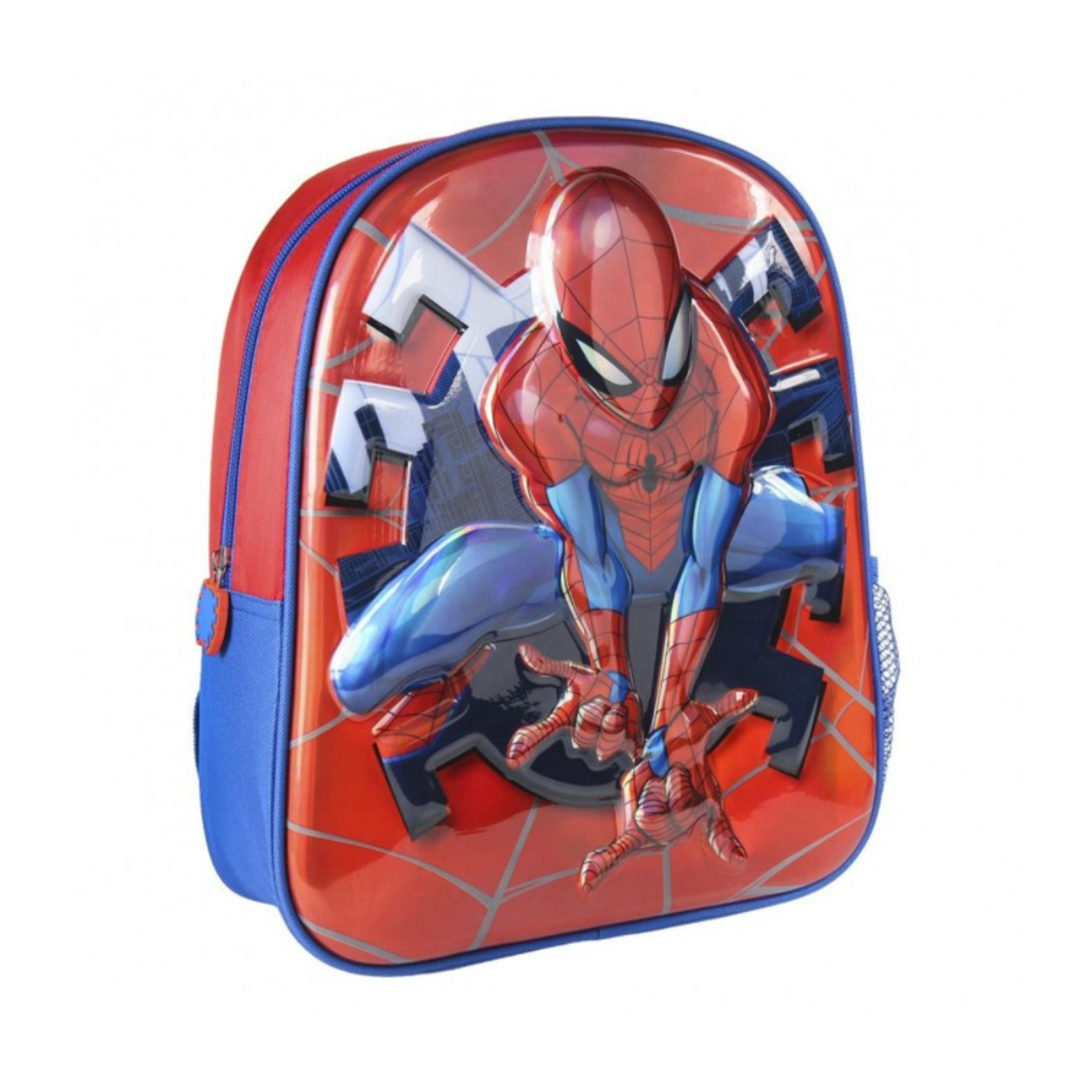 Mochila Spiderman Con Forma 3d - rojo - 