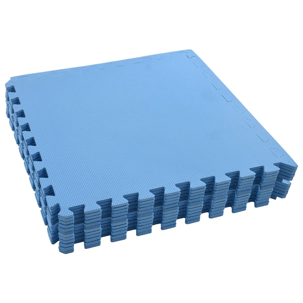 Esterilla Puzzle Vidaxl Azul 4.32 M² - Tapete Ginástica Puzzle  MKP